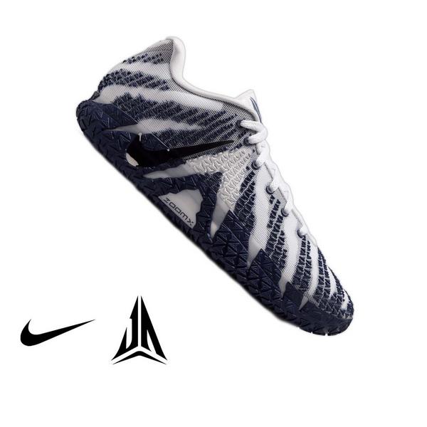 Nike Ja 3 "Midnight Navy" Men's Basketball Shoe - WHITE/METALLIC SILVER/MIDNIGHT NAVY