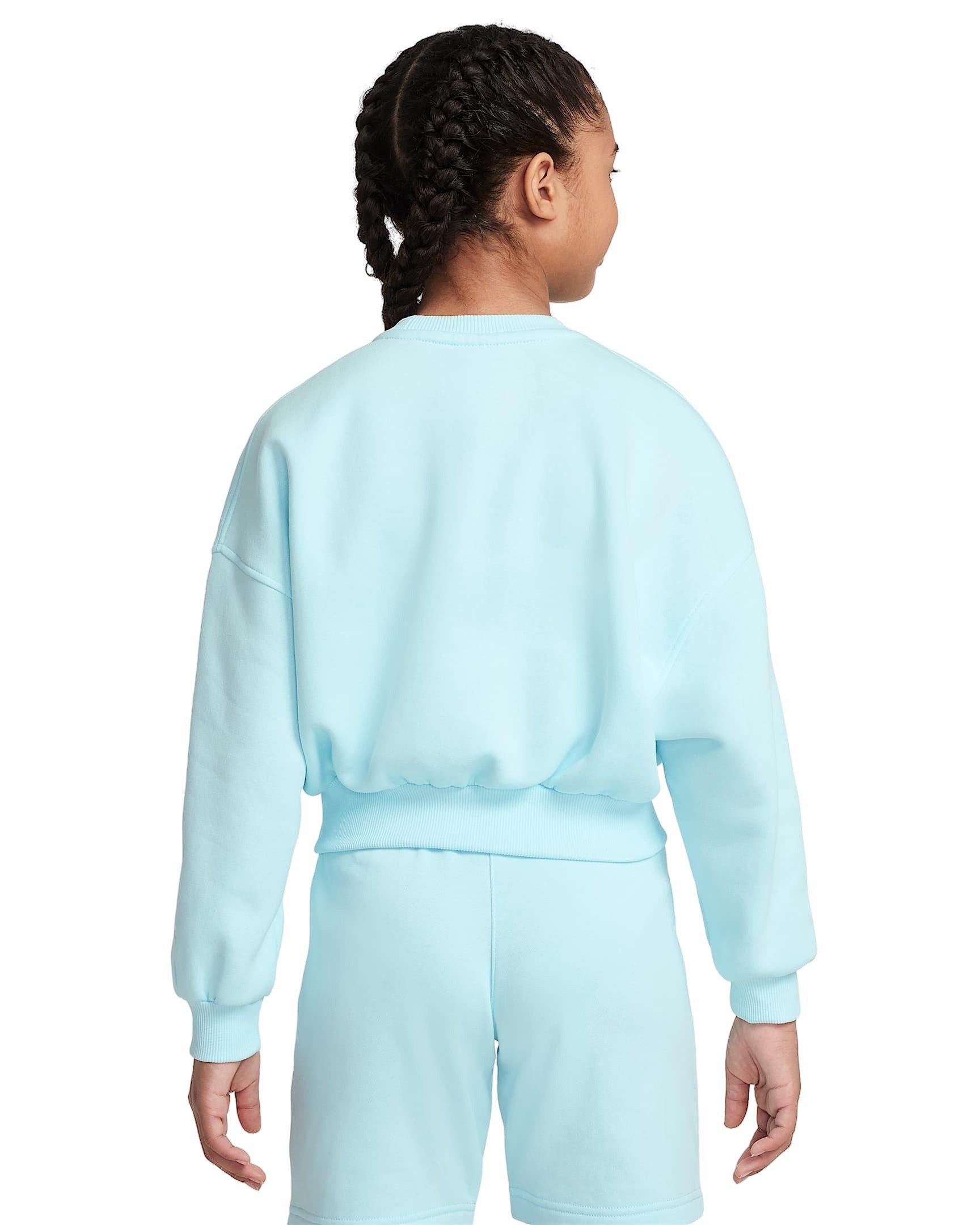 Nike Sportswear Club Fleece Boxy Crew-Neck LBR Big Girls' Sweatshirt