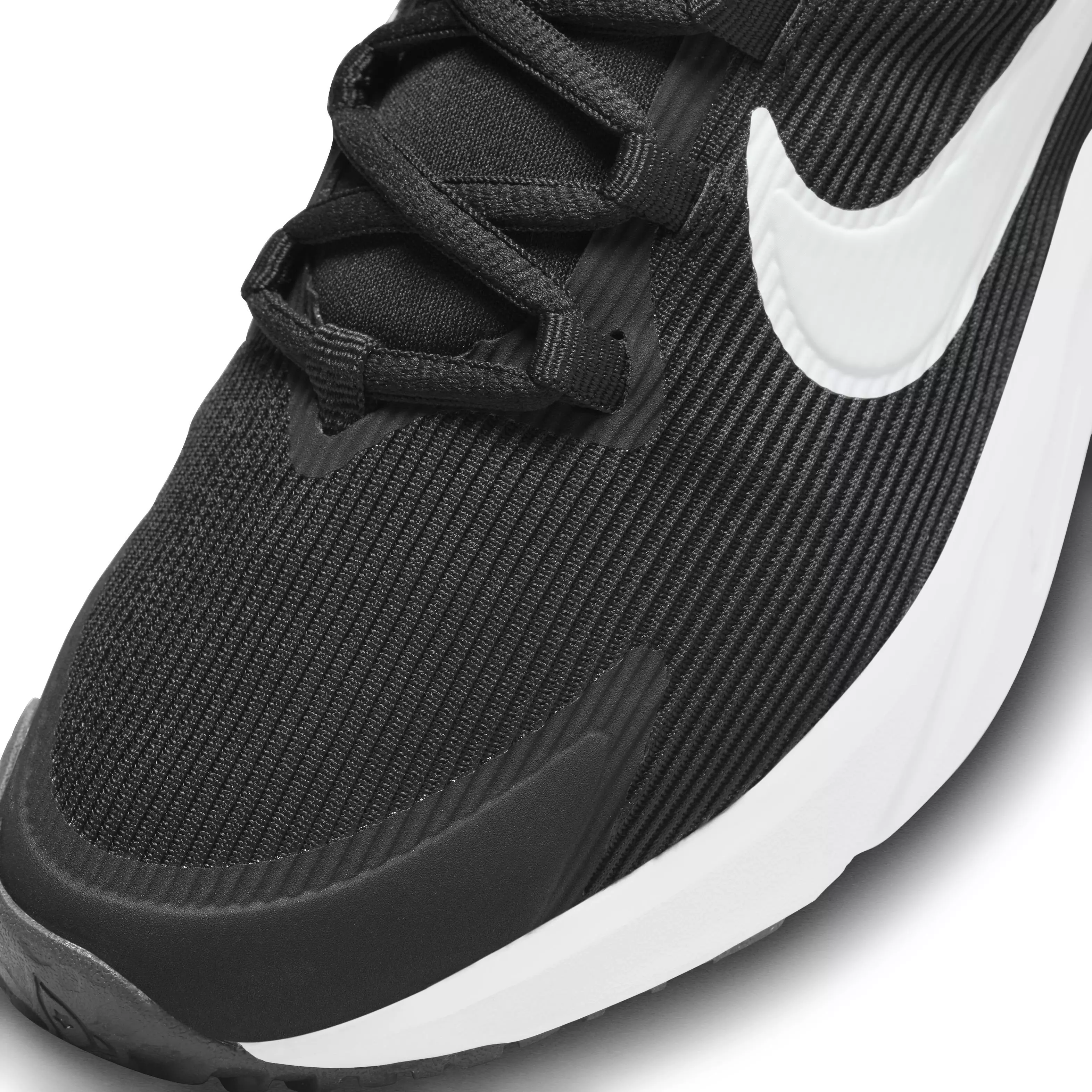 Nike Star Runner 4 "Black/Anthracite/White" Grade School Boys' Running Shoe - BLACK/ANTHRACITE/WHITE