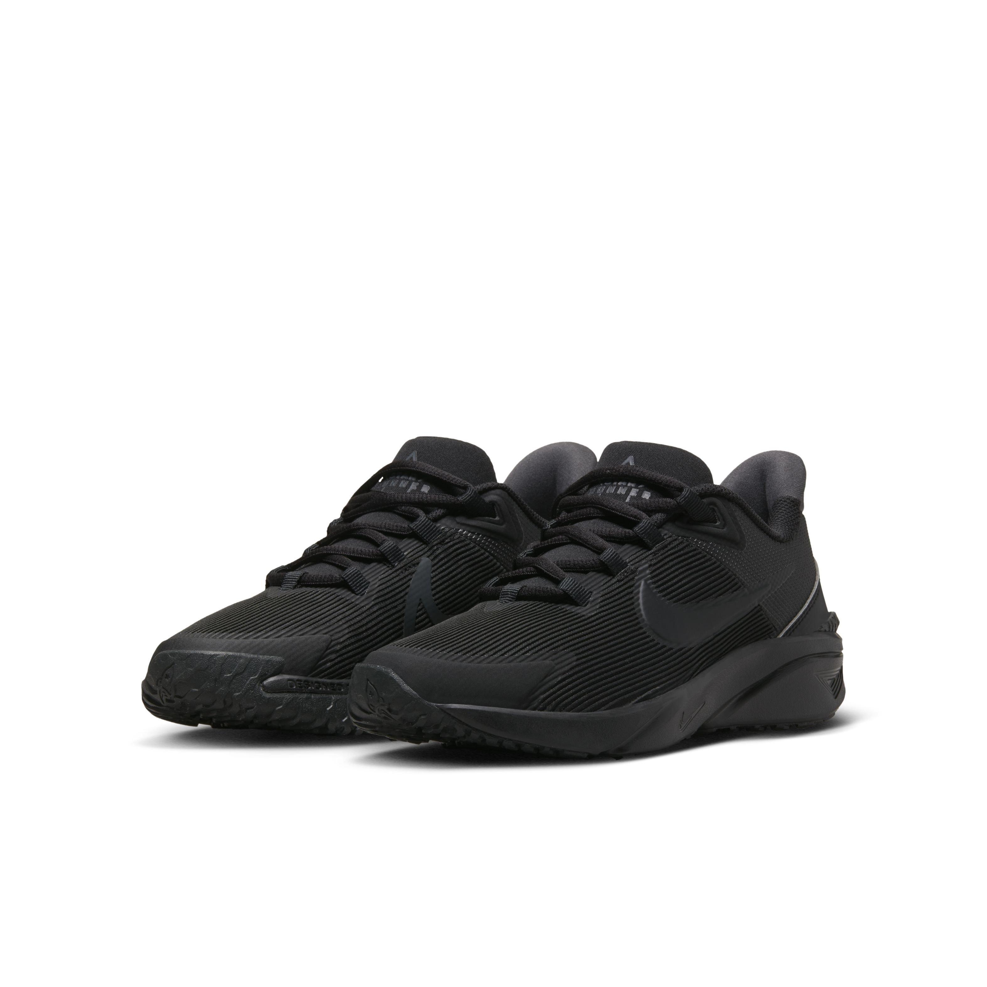 Nike Star Runner 4 Grade School Boys' "Black/Black/Anthracite/Black" Running Shoe