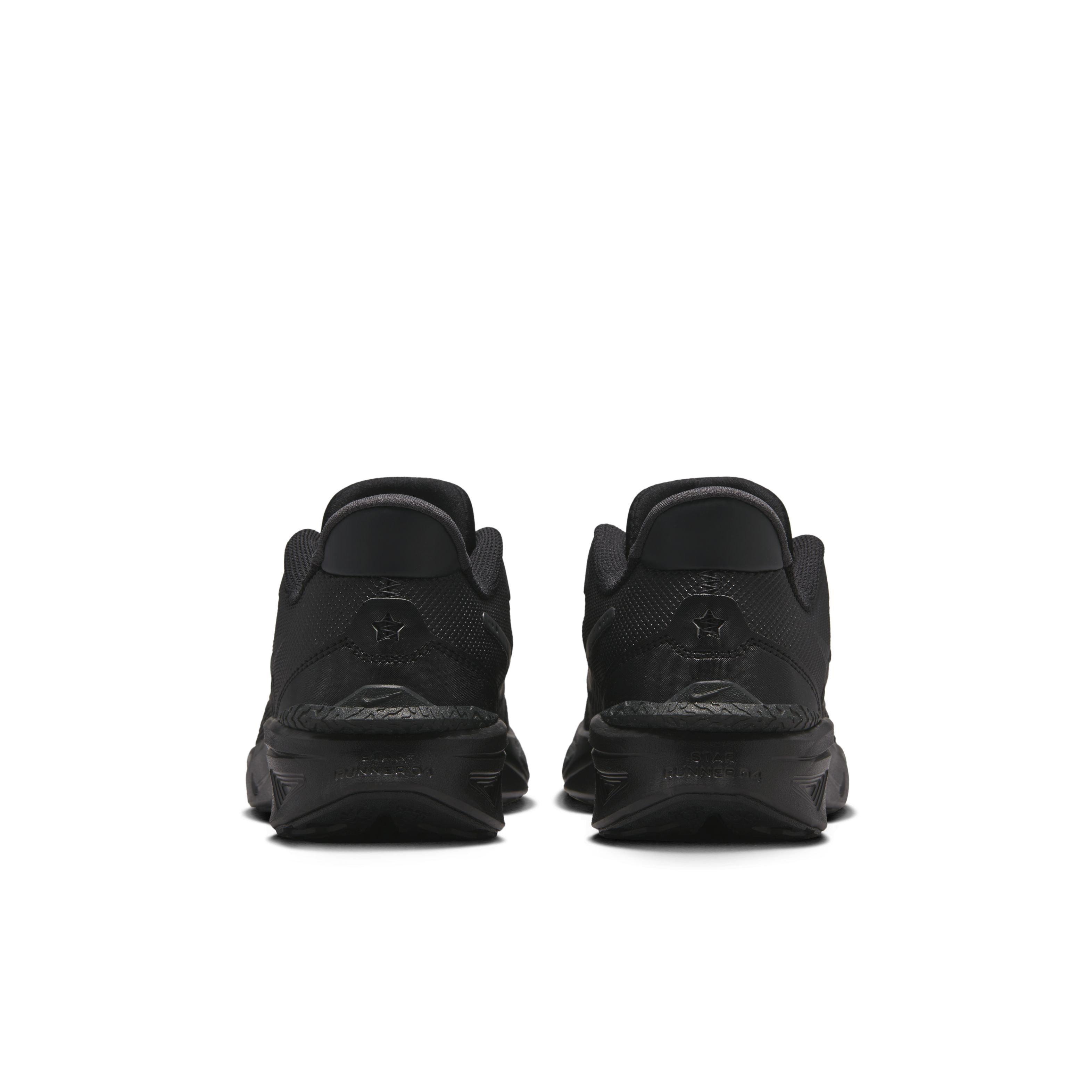 Nike Star Runner 4 Grade School Boys' "Black/Black/Anthracite/Black" Running Shoe