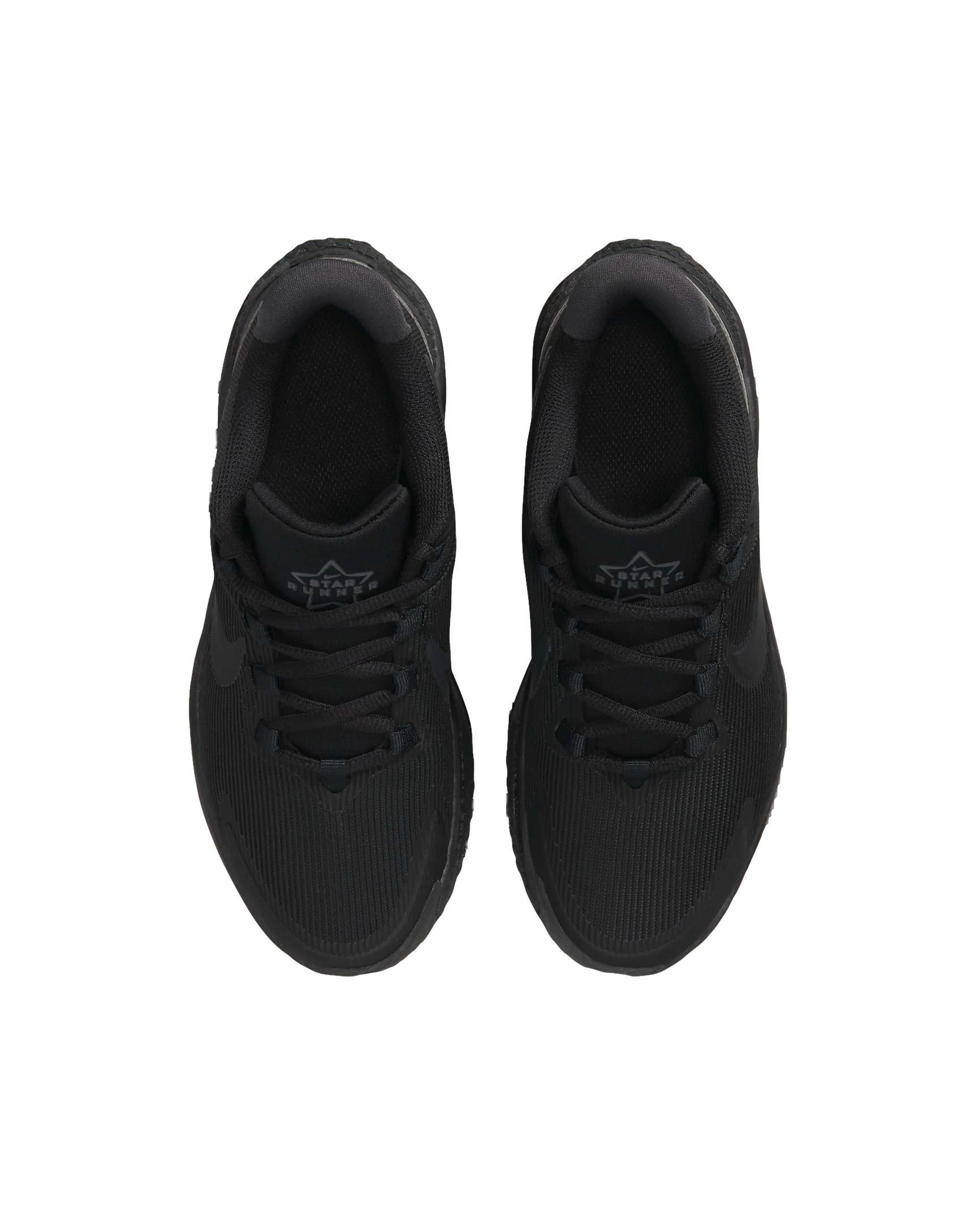 Nike Star Runner 4 Grade School Boys' "Black/Black/Anthracite/Black" Running Shoe