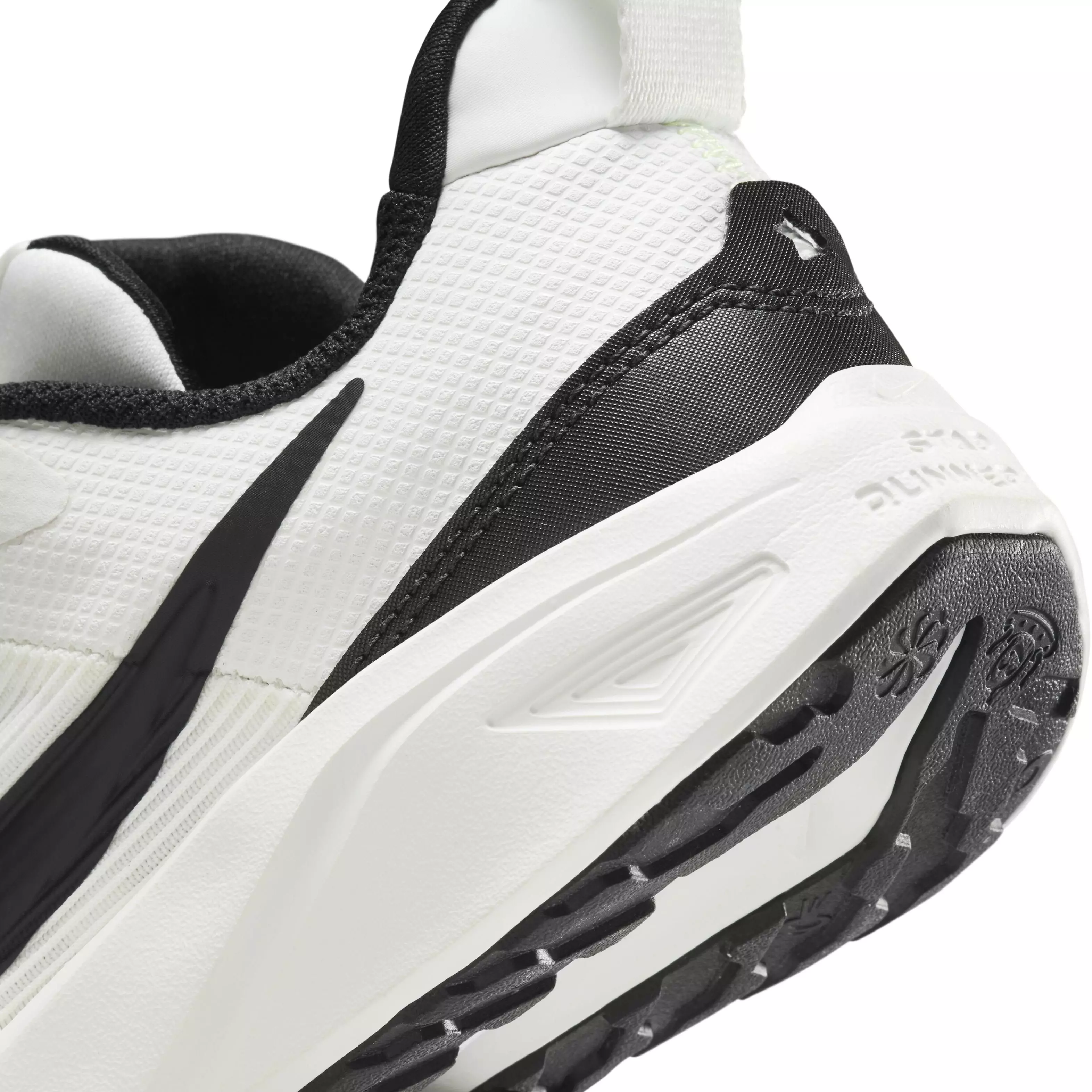 Nike Star Runner 4 "Summit White/Barely Volt/White/Black" Preschool Boys' Running Shoe - WHITE/VOLT/WHITE/BLACK