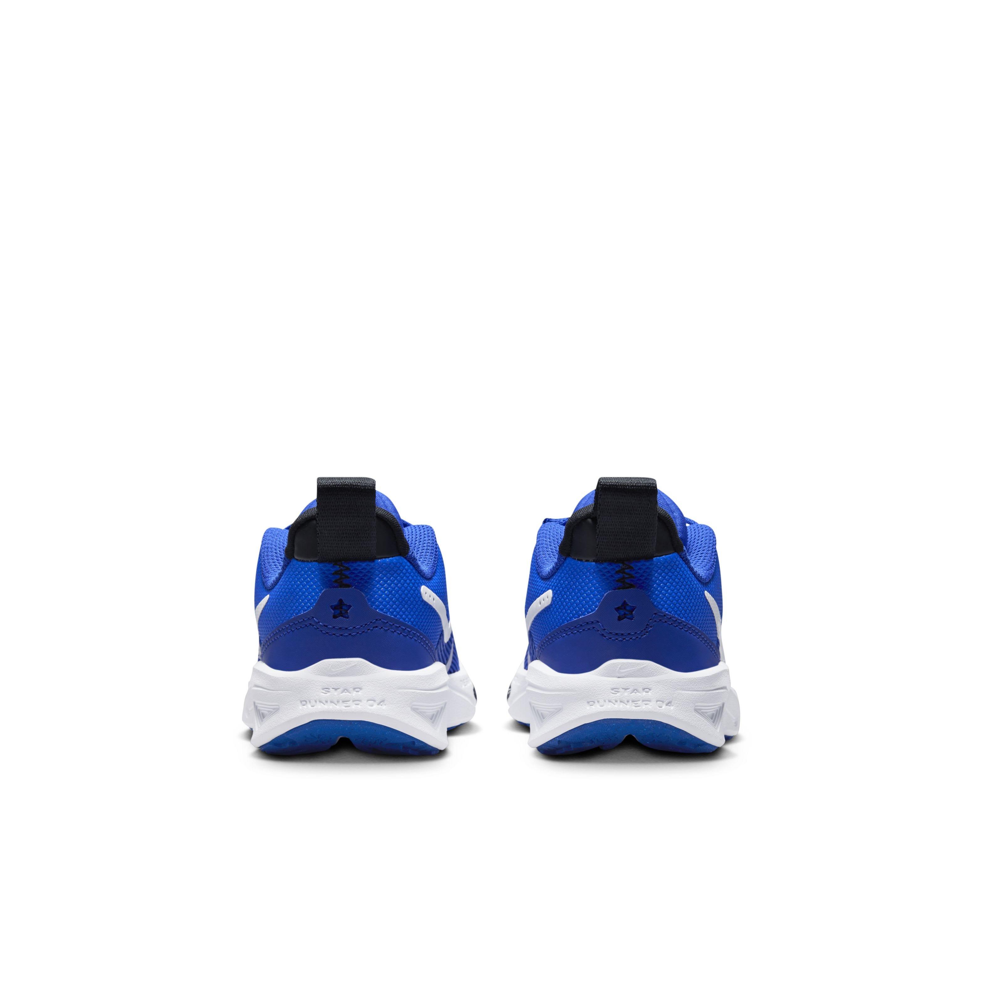 Nike Star Runner 4 "Hyper Royal/Black/White/White" Preschool Boys' Running Shoe - ROYAL/BLACK/WHITE/WHITE Thumbnail View 5