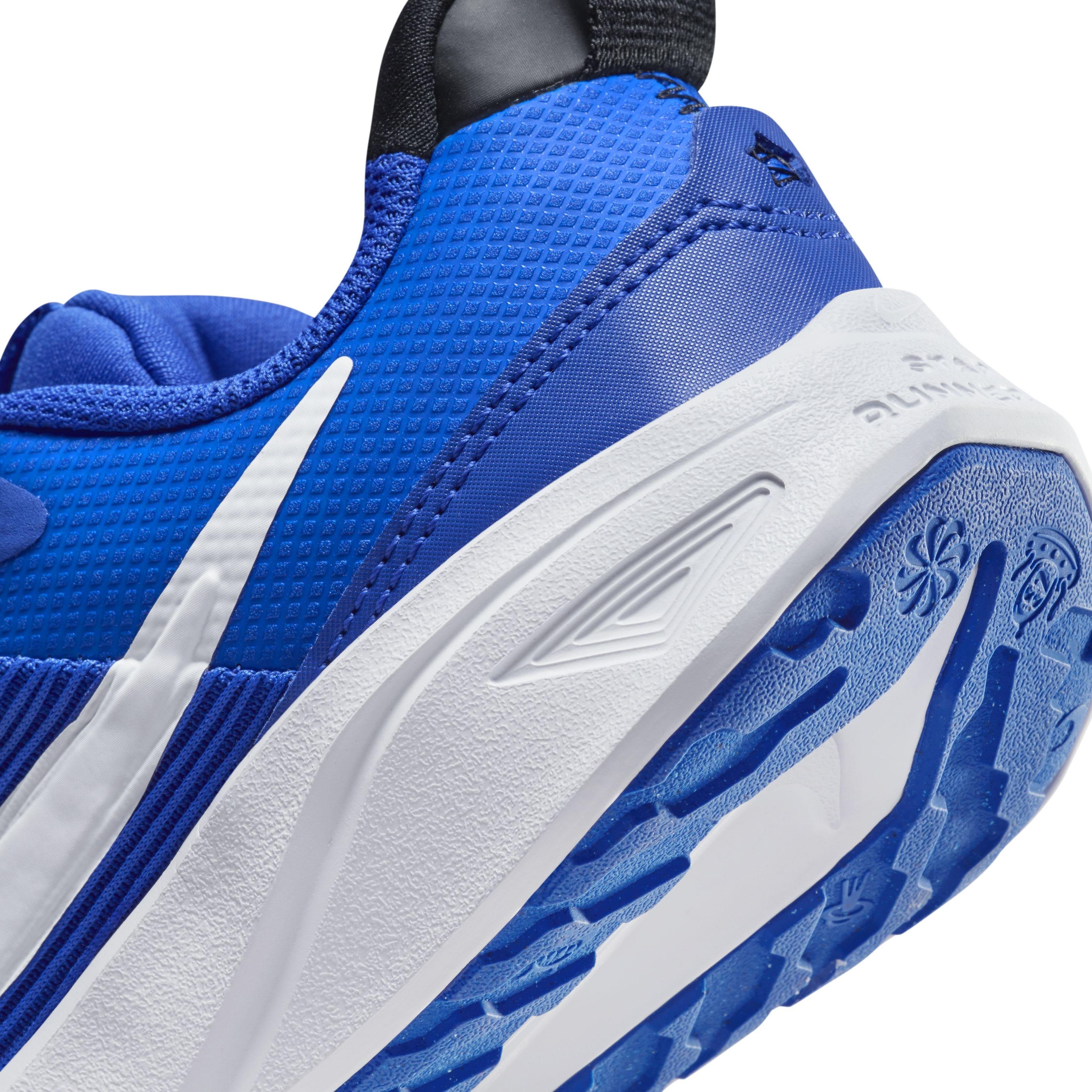 Nike Star Runner 4 "Hyper Royal/Black/White/White" Preschool Boys' Running Shoe - ROYAL/BLACK/WHITE/WHITE Thumbnail View 8