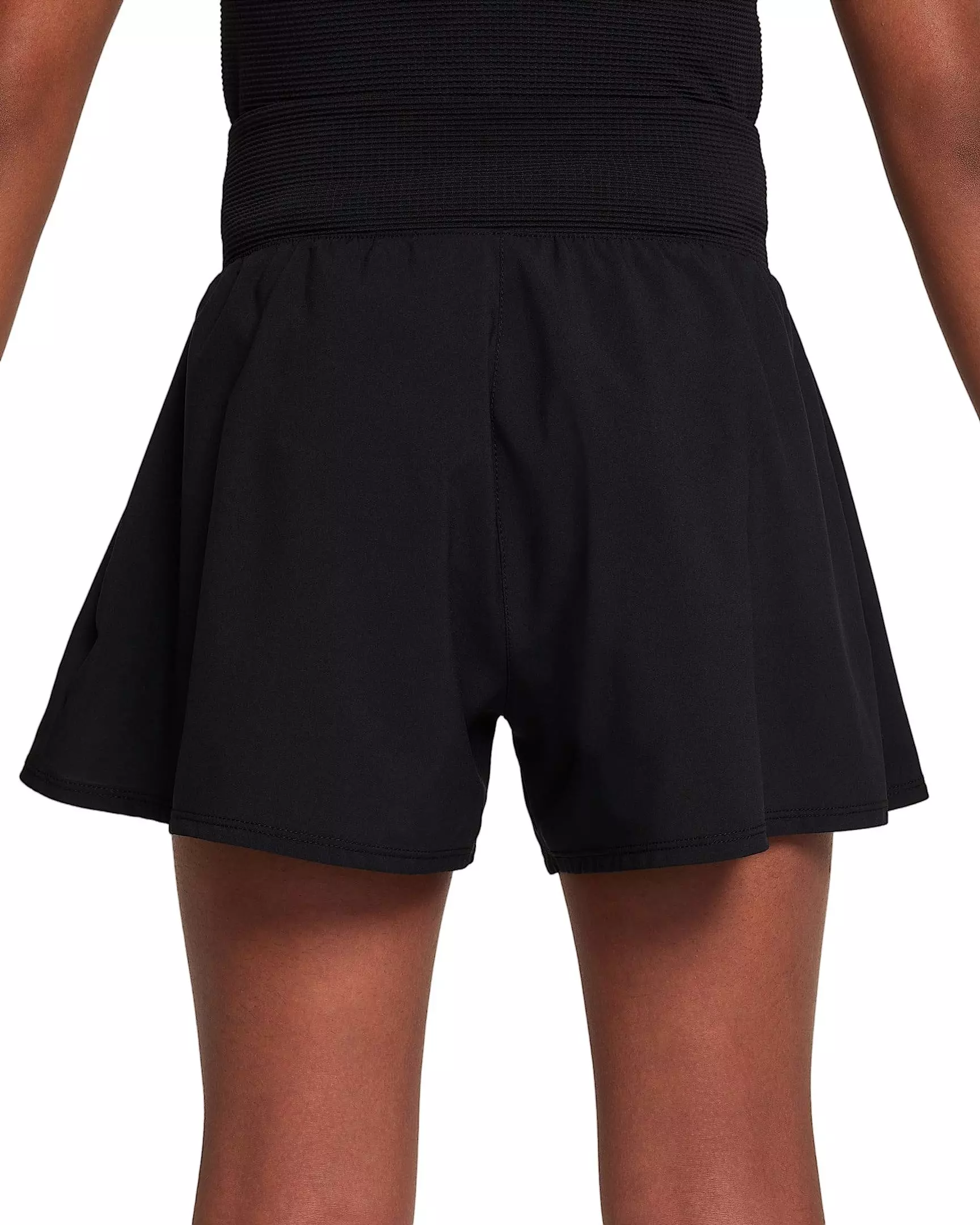 Nike Big Girls' Dri-FIT FM Shorts - BLACK
