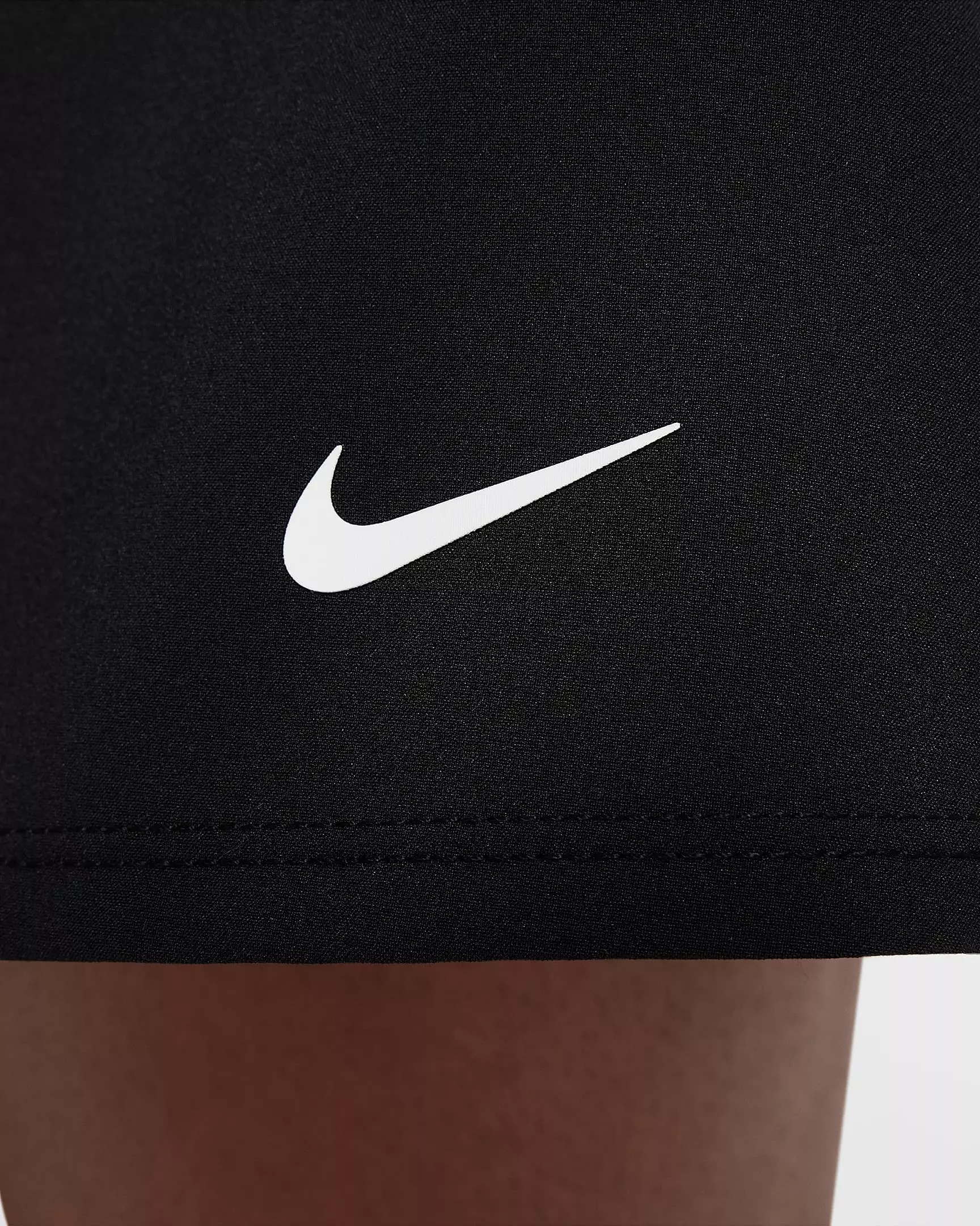 Nike Big Girls' Dri-FIT FM Shorts - BLACK