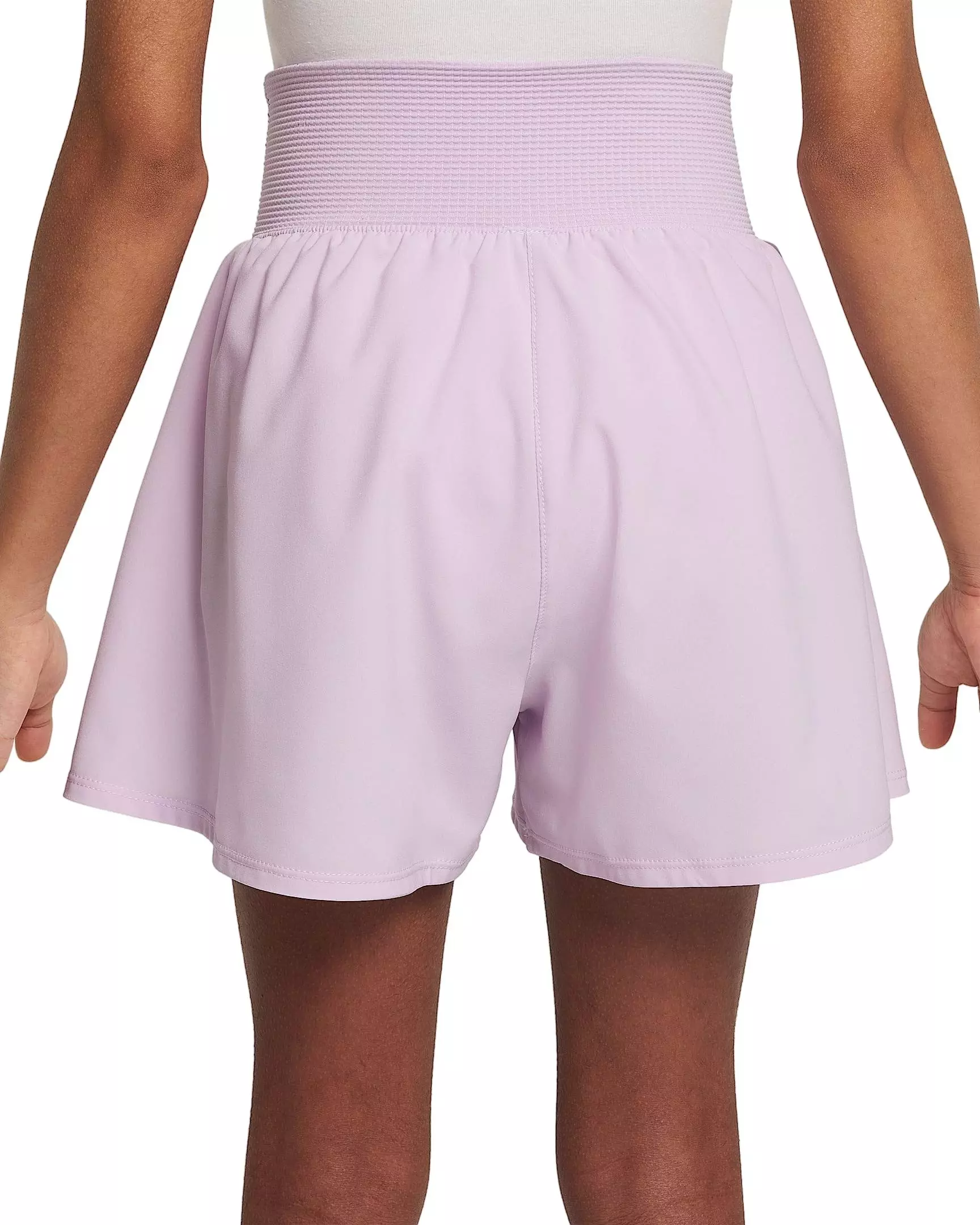 Nike Big Girls' Dri-FIT FM Shorts - PURPLE