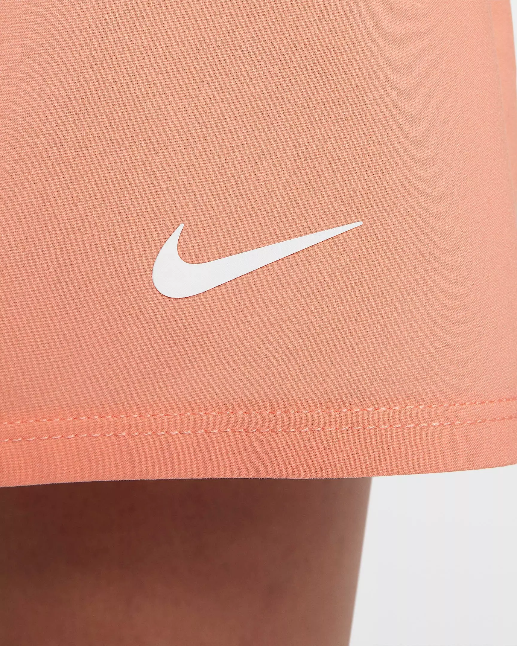 Nike Big Girls' Dri-FIT FM Shorts - ORANGE