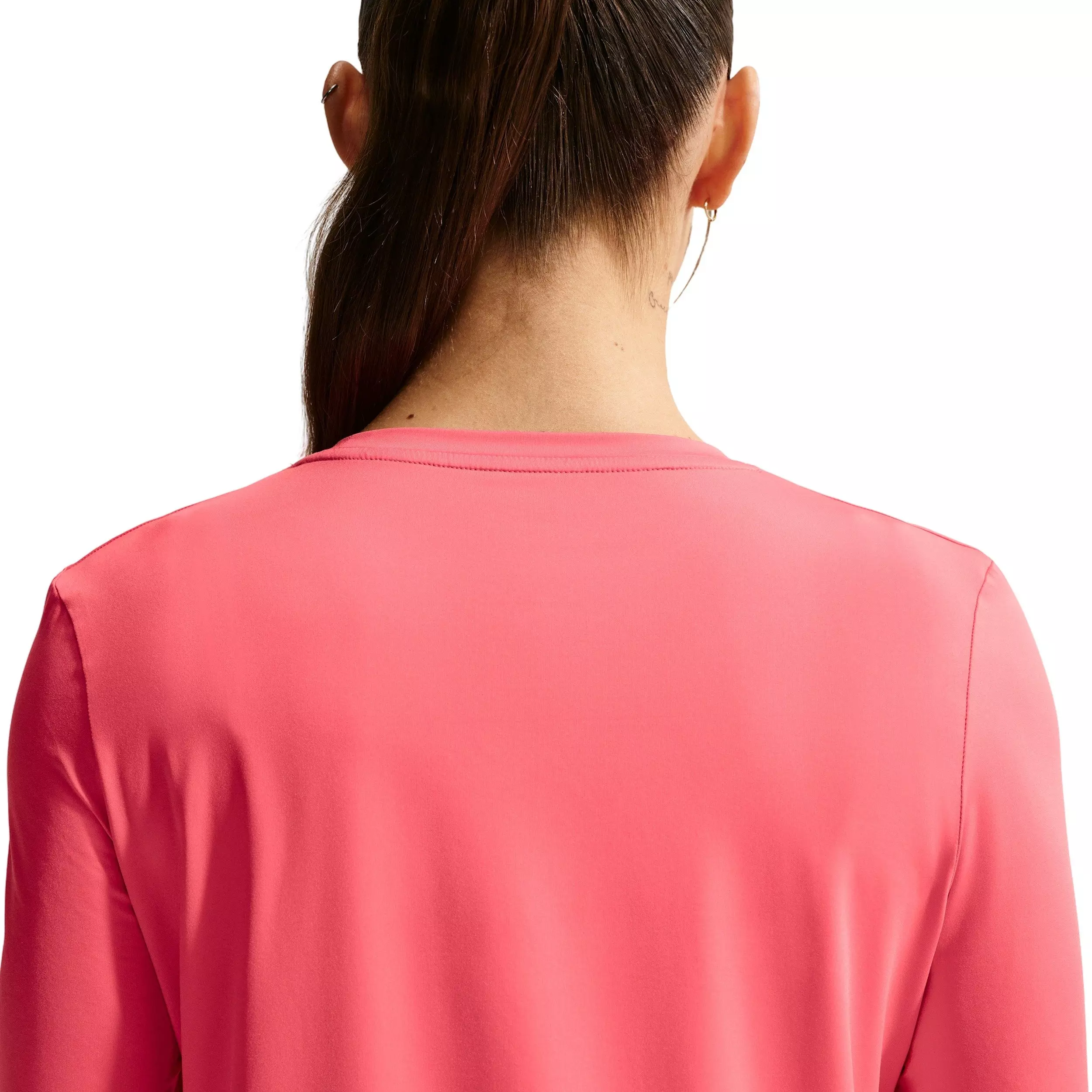 Nike Women's One Classic Dri-FIT Long-Sleeve Top - Coral - CORAL