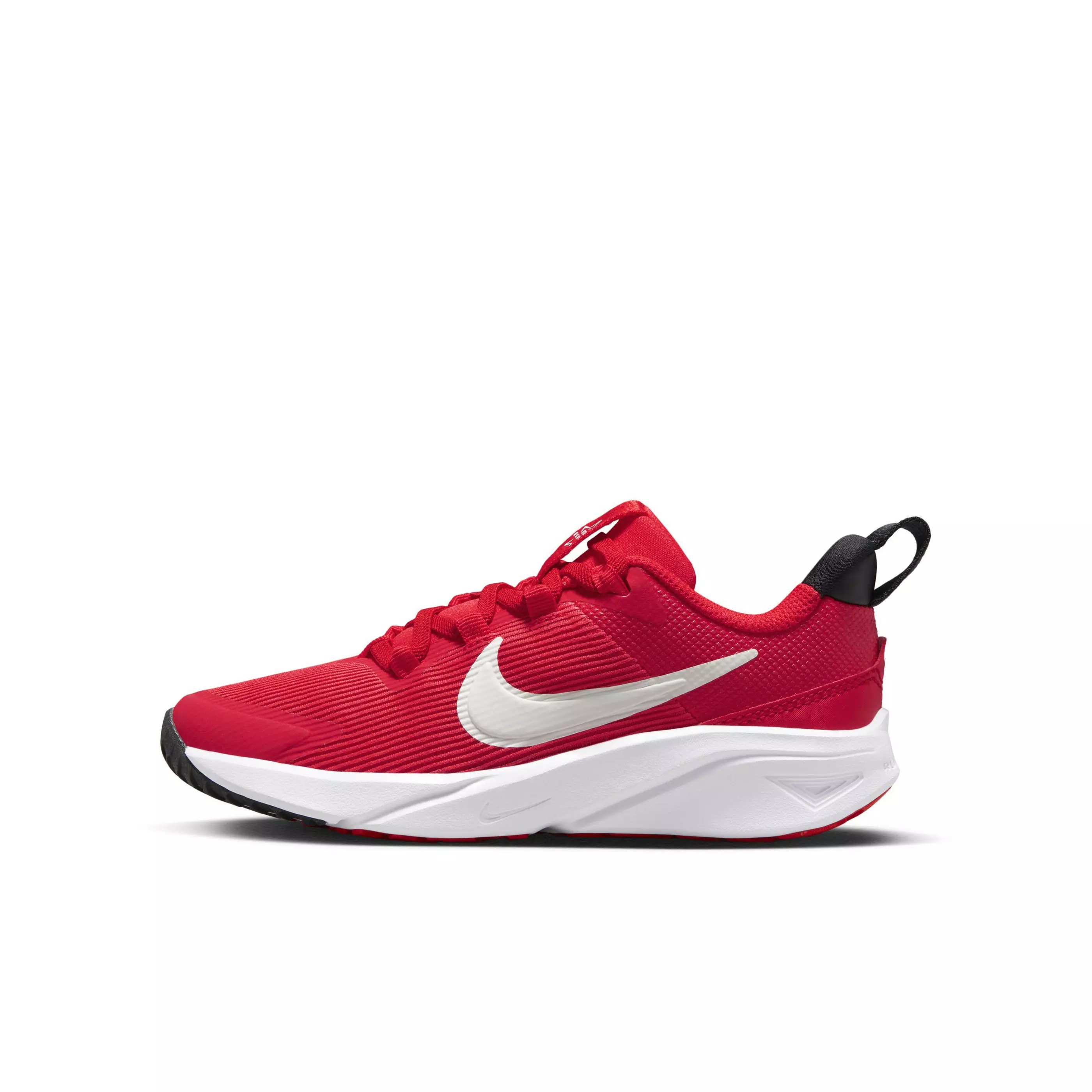 Nike Star Runner 4 "University Red/Black/White/Summit White" Preschool Boys' Running Shoe - RED/BLACK/WHITE/WHITE