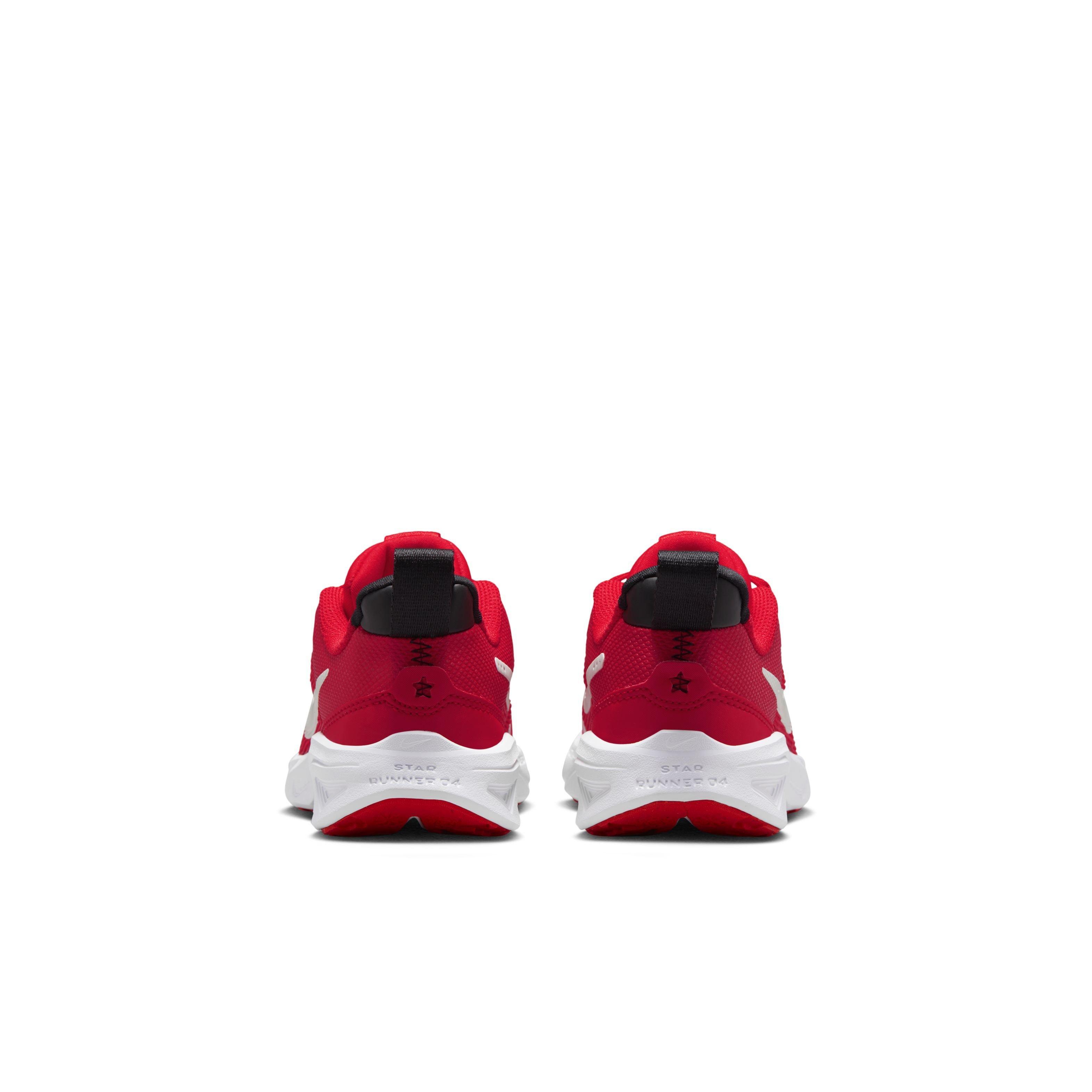 Nike Star Runner 4 Preschool Boys' "University Red/Black/White/Summit White" Running Shoe