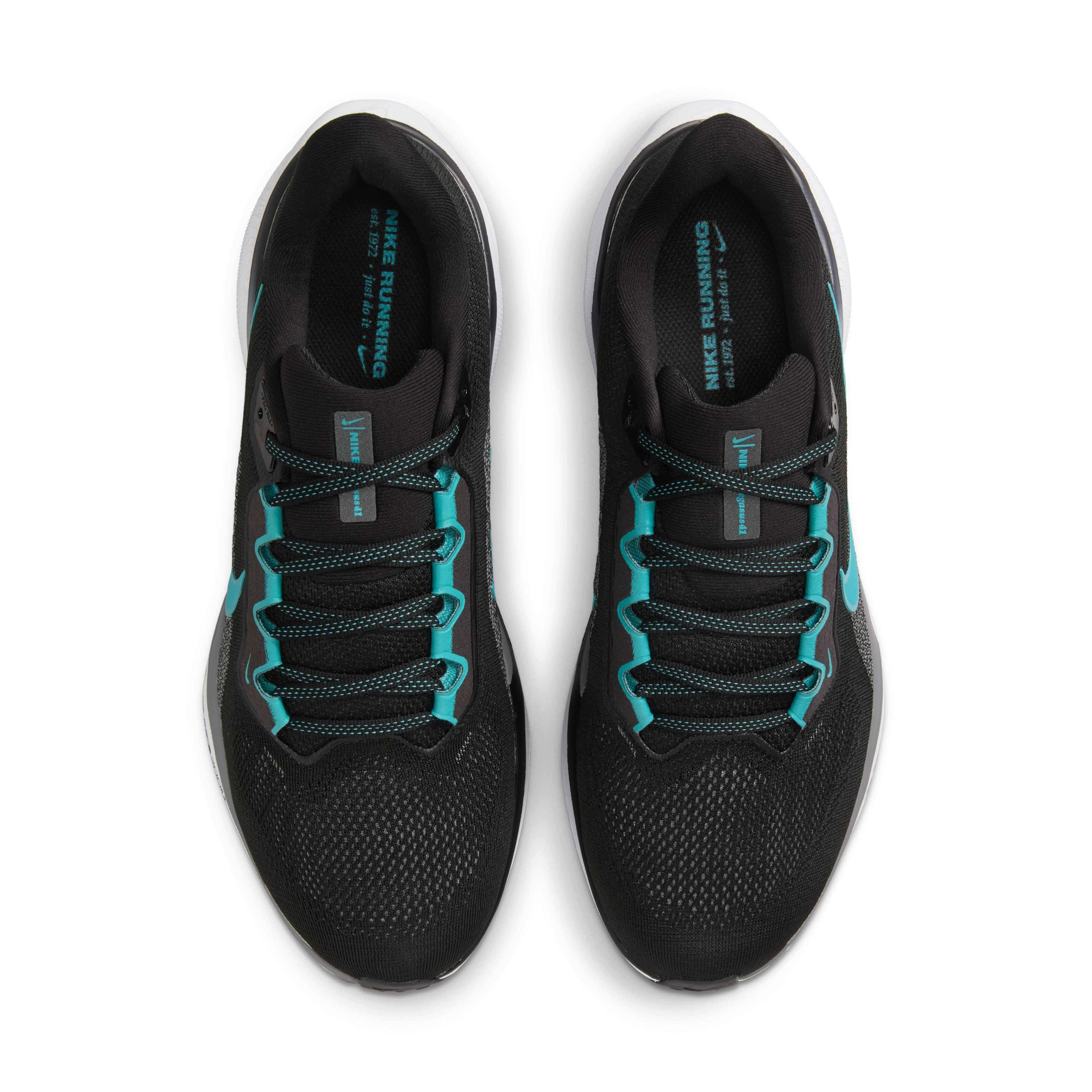 Nike Pegasus 41 "Black/Cool Grey/White/Dusty Cactus" Men's Running Shoe - BLACK/GREY/WHITE/CACTUS Thumbnail View 4