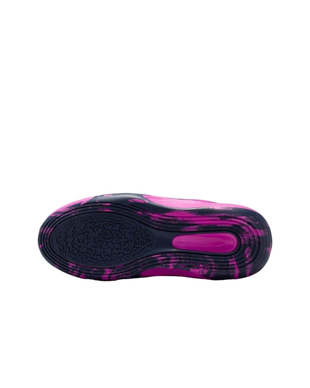 Nike IsoFly "Fire Pink/Midnight Navy" Grade School Girls' Basketball Shoe - PINK/NAVY Thumbnail View 6