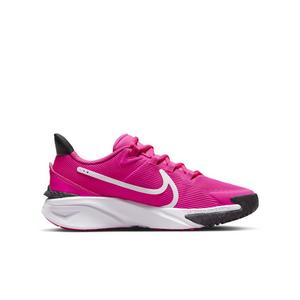Nike Star Runner 4 "Fierce Pink/Black/Playful Pink/White" Grade School Girls' Shoe