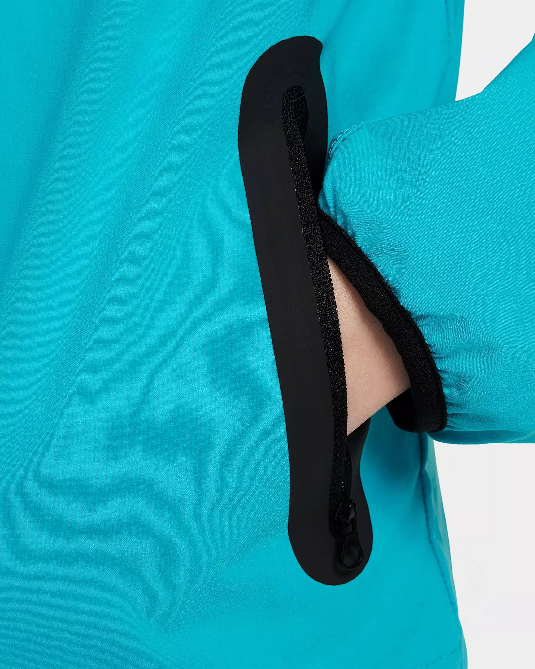 Nike Big Boys' Sportswear Tech Woven Jacket - TURQUOISE 