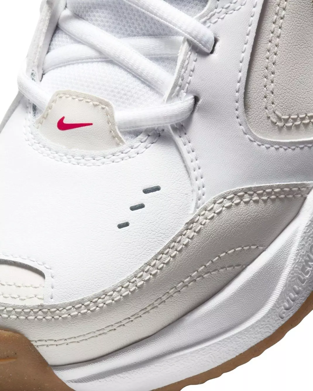 Nike Air Monarch IV "White/Phantom/Lucky Green/Metallic Gold" Men's Training Shoe - WHITE/PHANTOM/GREEN/GOLD