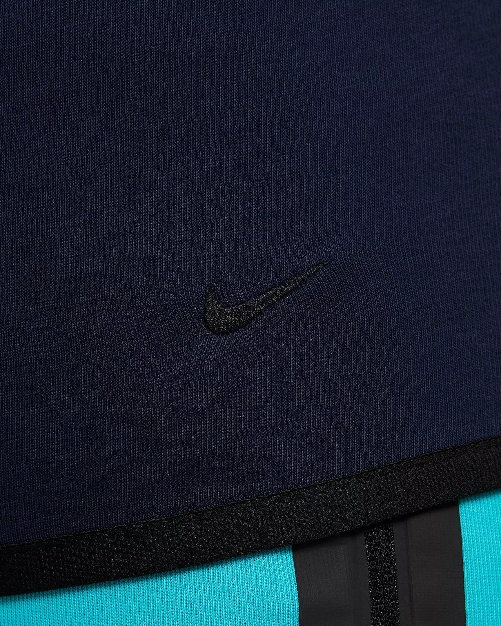 Nike Big Boys' Sportswear Tech Fleece Full-Zip Hooded Jacket - BLUE/TURQUOISE