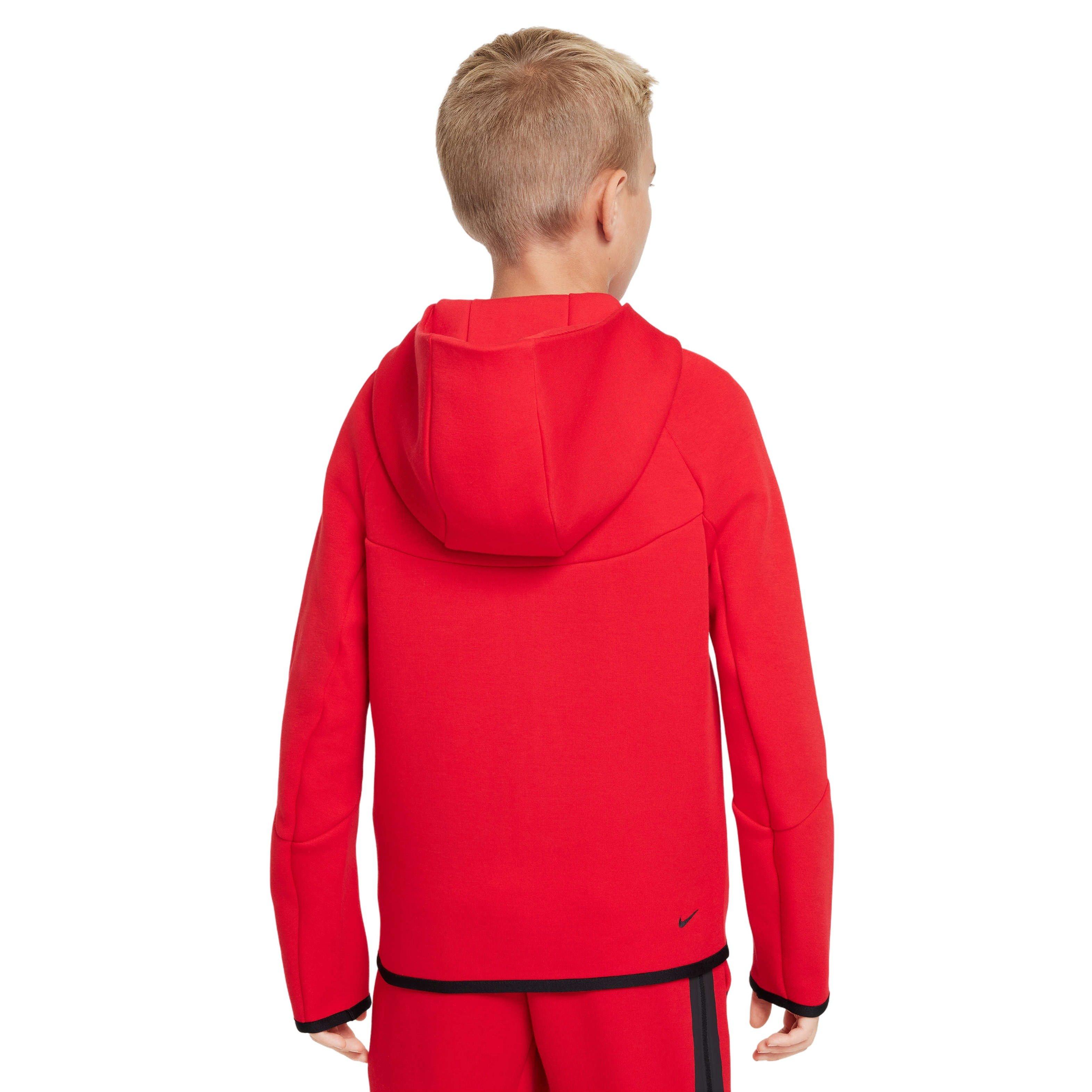 Nike Sportswear Tech Fleece Full-Zip Hooded Big Boys' Jacket
