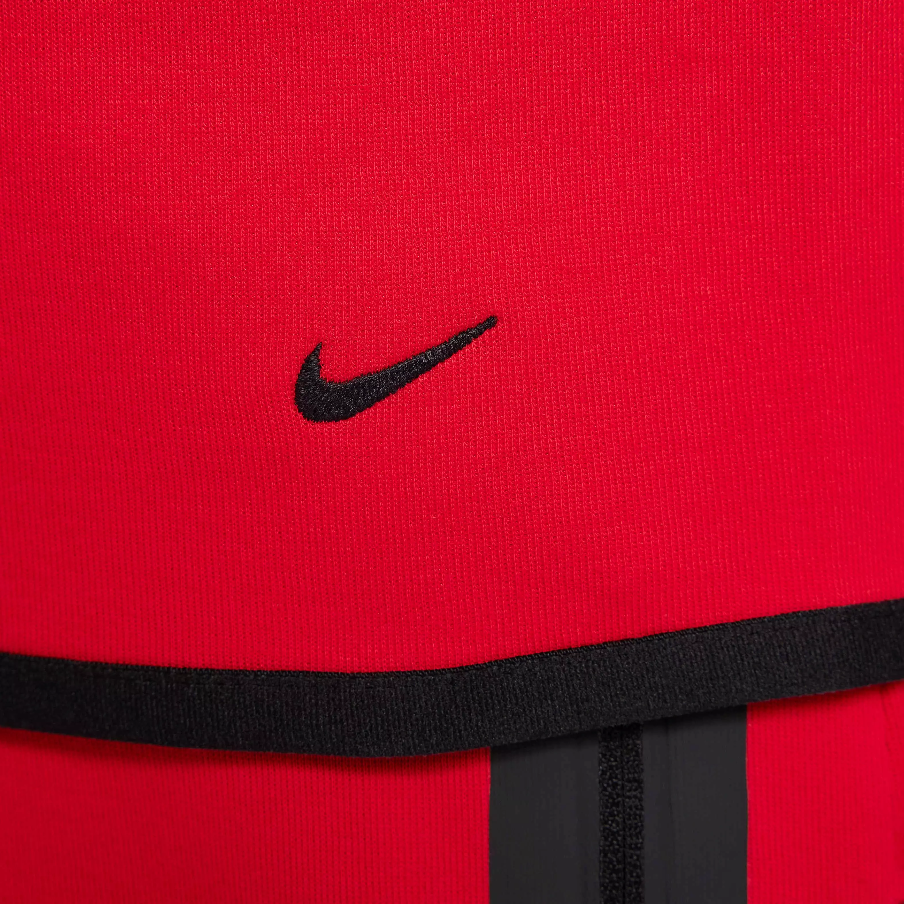 Nike Big Boys' Sportswear Tech Fleece Full-Zip Hooded Jacket - RED