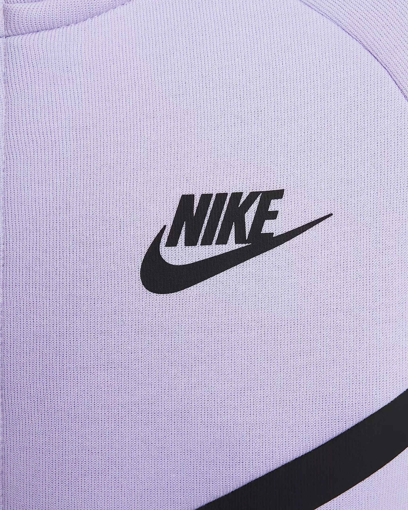 Nike Big Boys' Sportswear Tech Fleece Full-Zip Hooded Jacket - PURPLE