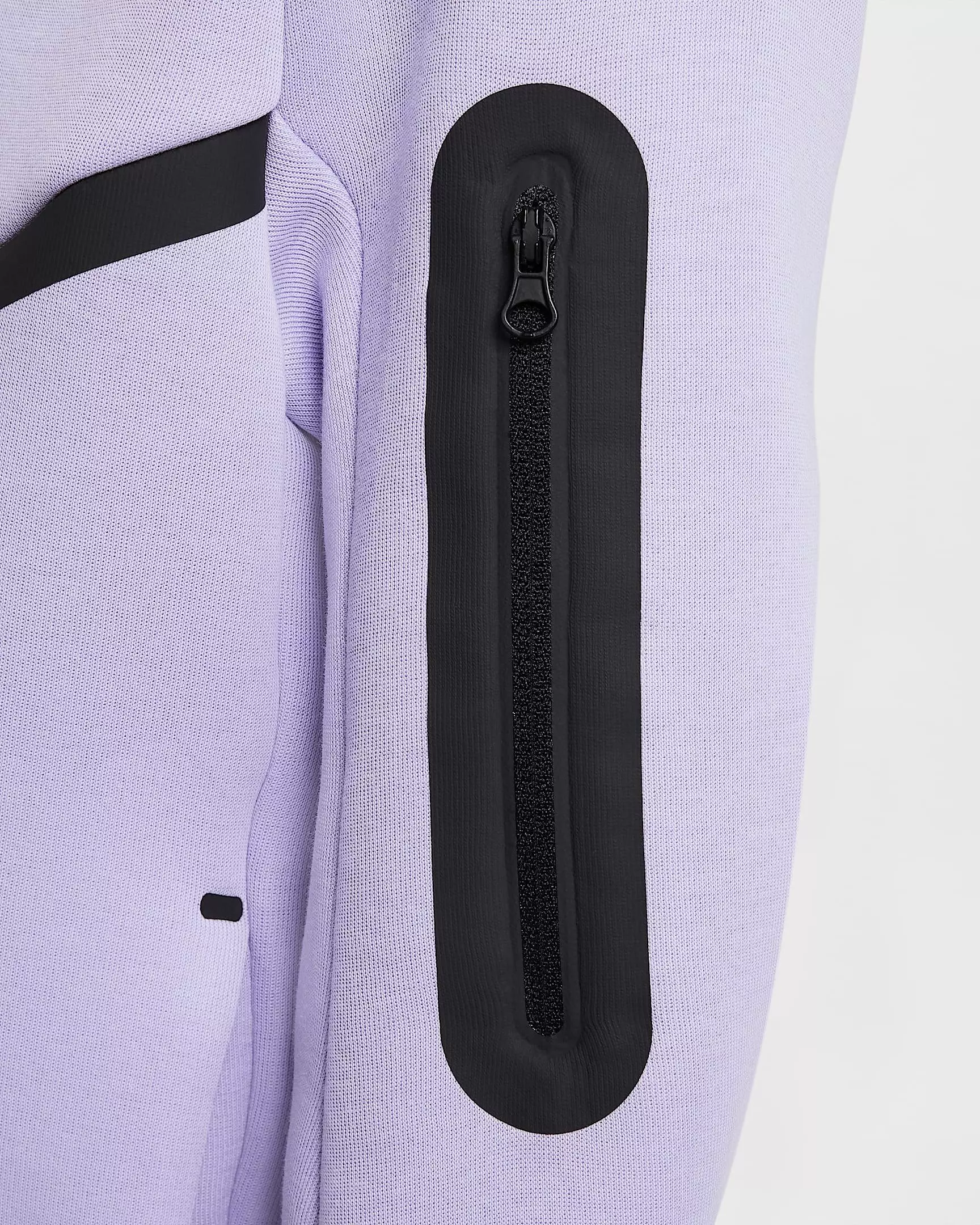 Nike Big Boys' Sportswear Tech Fleece Full-Zip Hooded Jacket - PURPLE