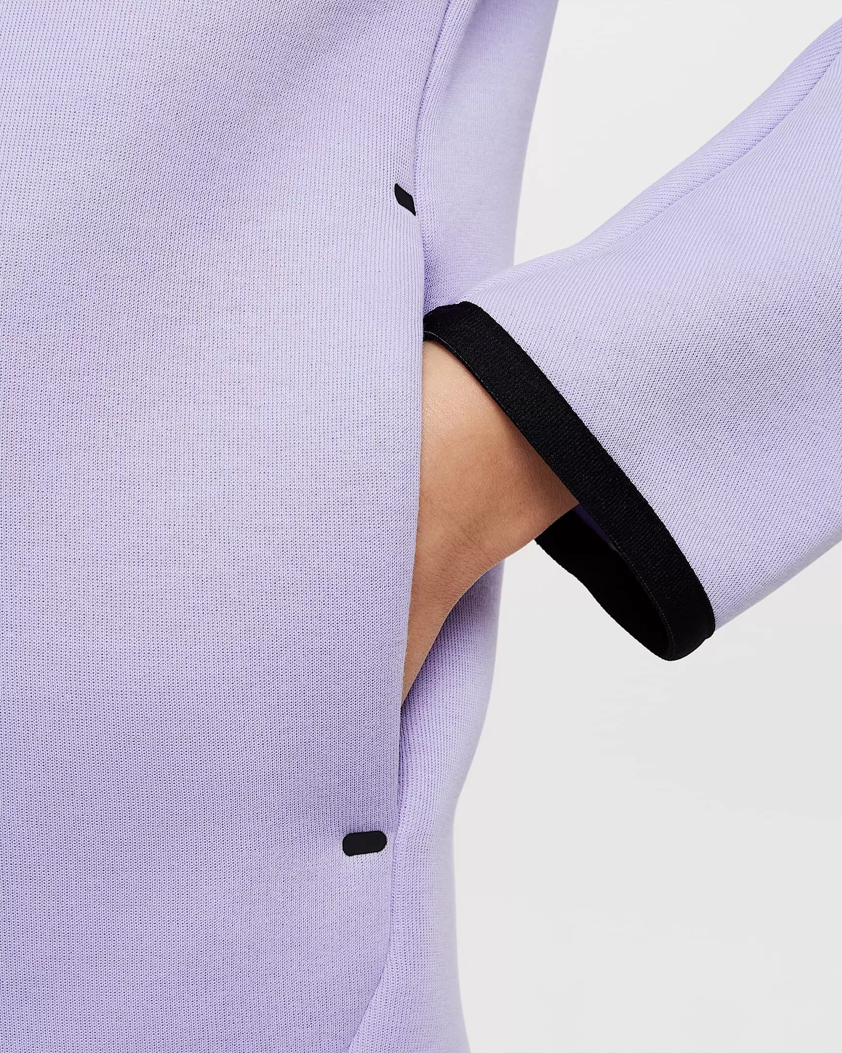 Nike Big Boys' Sportswear Tech Fleece Full-Zip Hooded Jacket - PURPLE