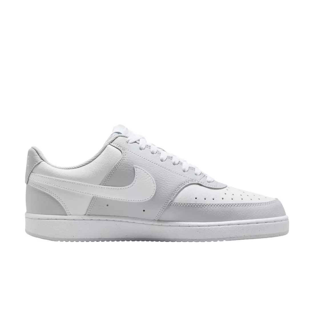 Nike Court Vision Low "Pure Platinum/White" Men's Shoe - PLATINUM/WHITE
