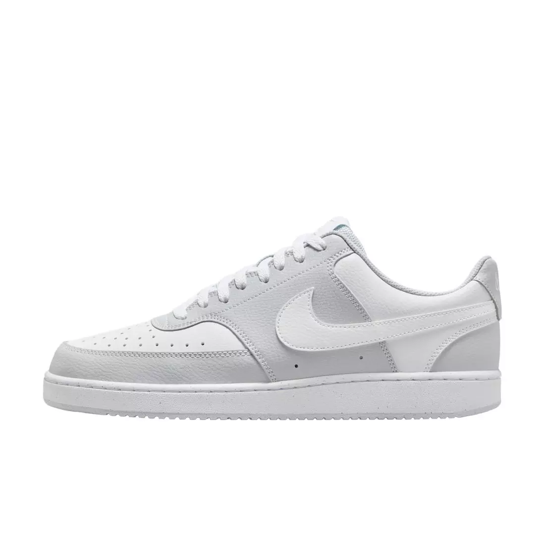 Nike Court Vision Low "Pure Platinum/White" Men's Shoe - PLATINUM/WHITE