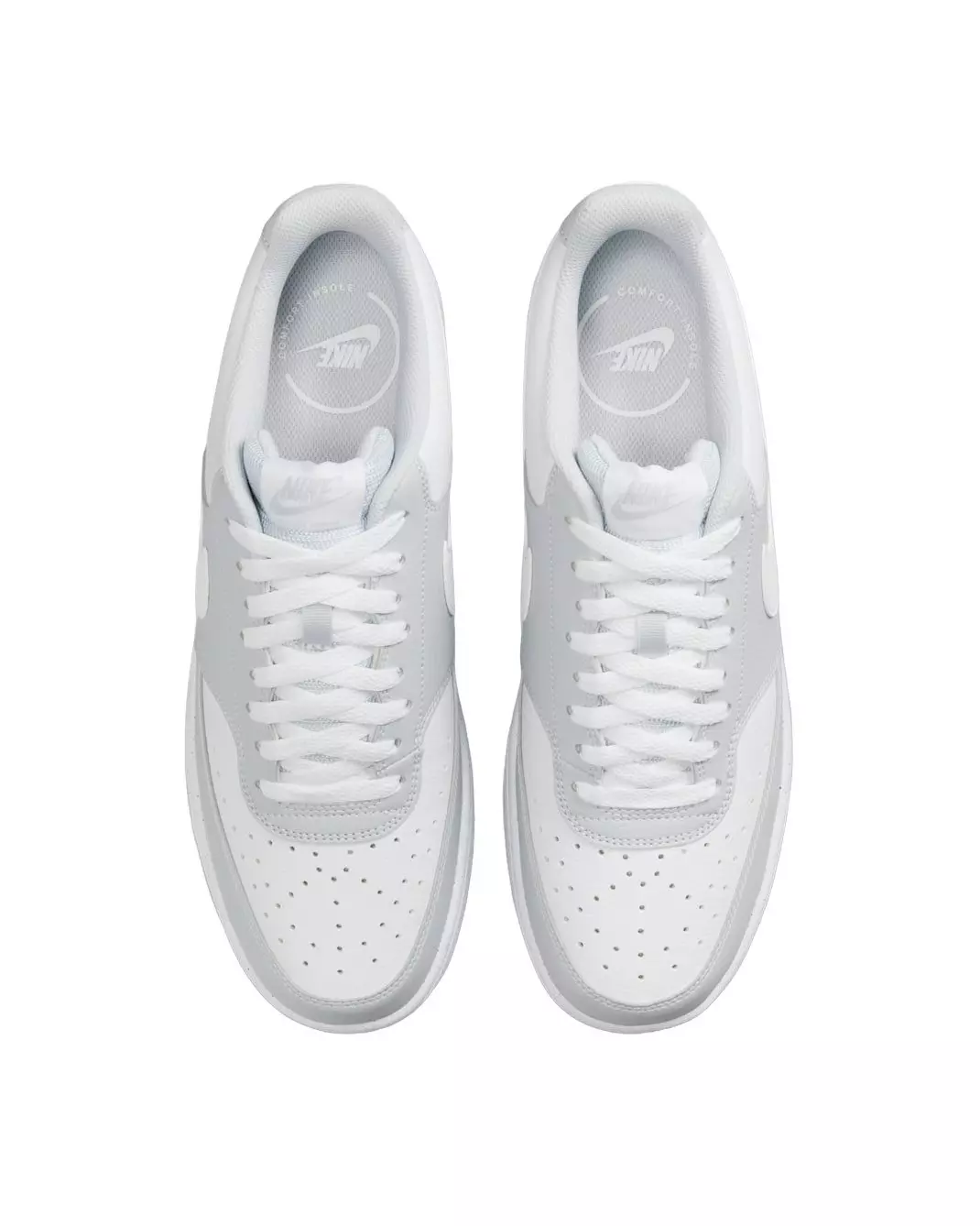 Nike Court Vision Low "Pure Platinum/White" Men's Shoe - PLATINUM/WHITE