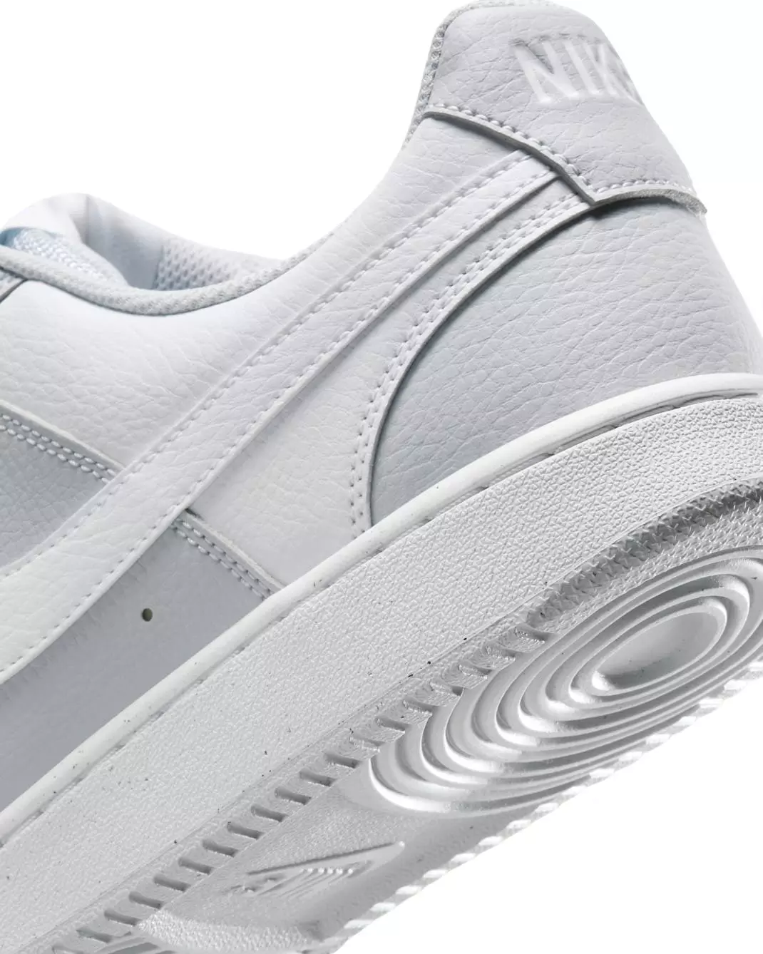 Nike Court Vision Low "Pure Platinum/White" Men's Shoe - PLATINUM/WHITE