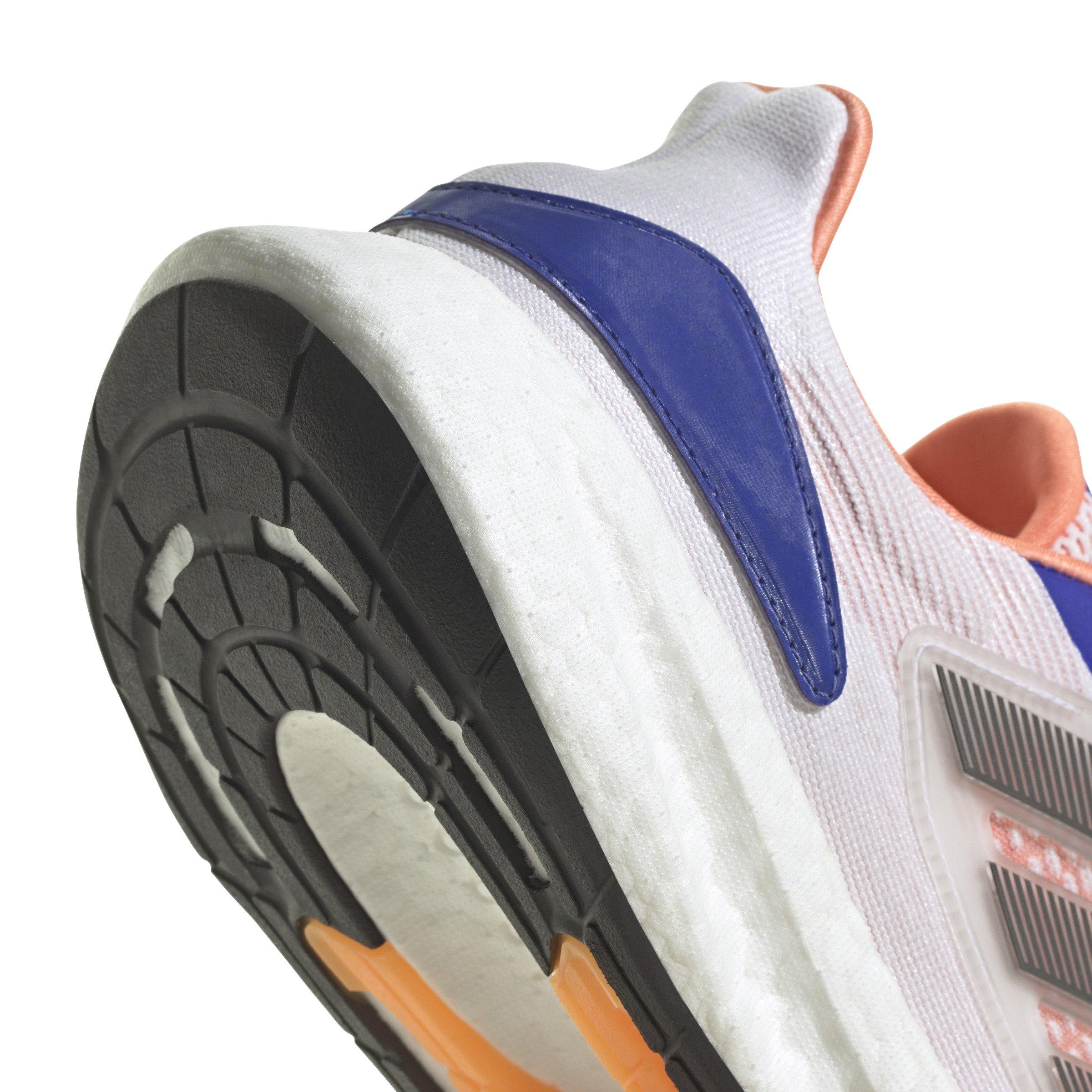 adidas Pureboost 22 HEAT.RDY "Ftwr White/Ngt Metallic/Luc Blue" Men's Running Shoe - WHITE/METALLIC/BLUE Thumbnail View 7