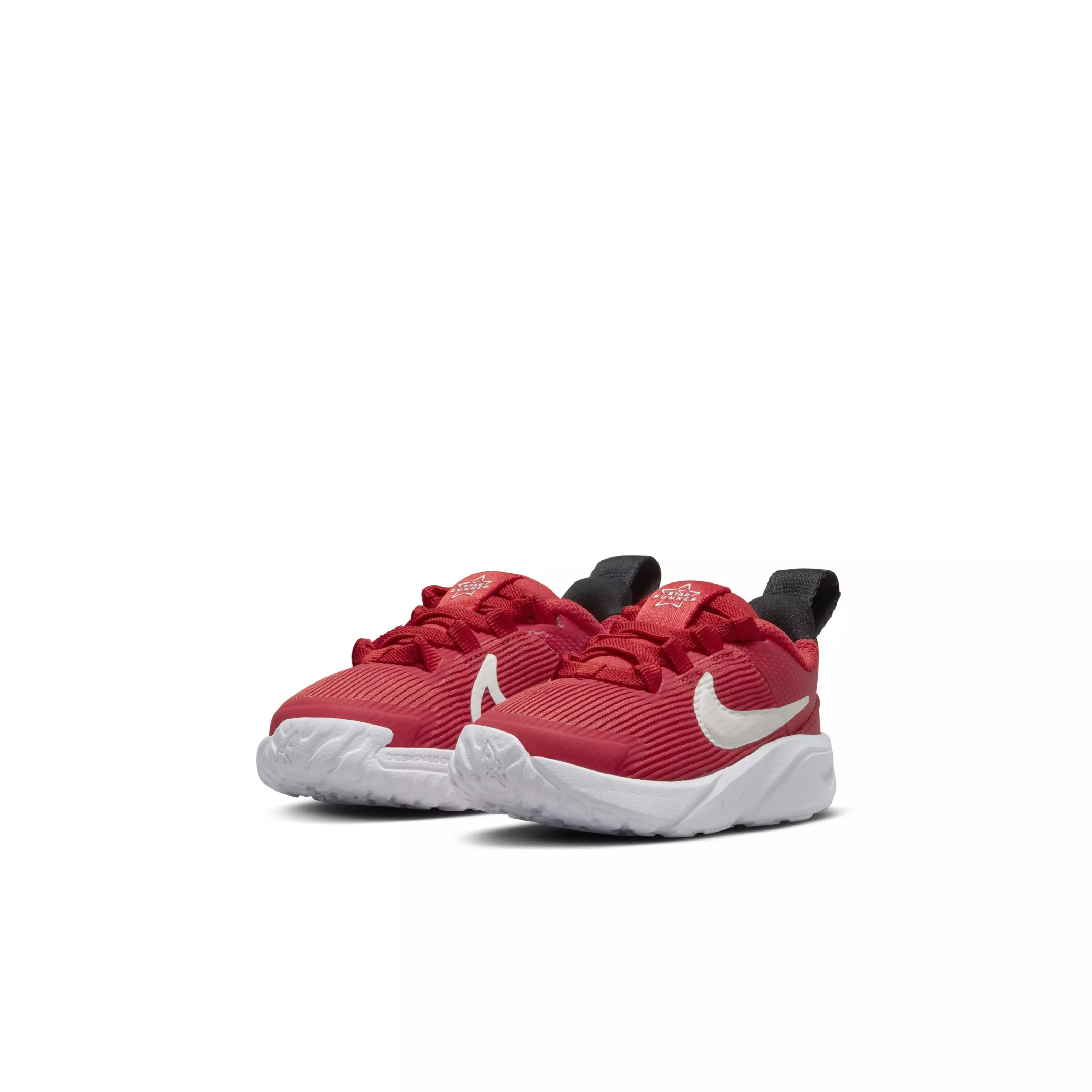 Nike Star Runner 4 "University Red/Black/White/Summit White" Infant Boys' Running Shoe - RED/BLACK/WHITE/WHITE