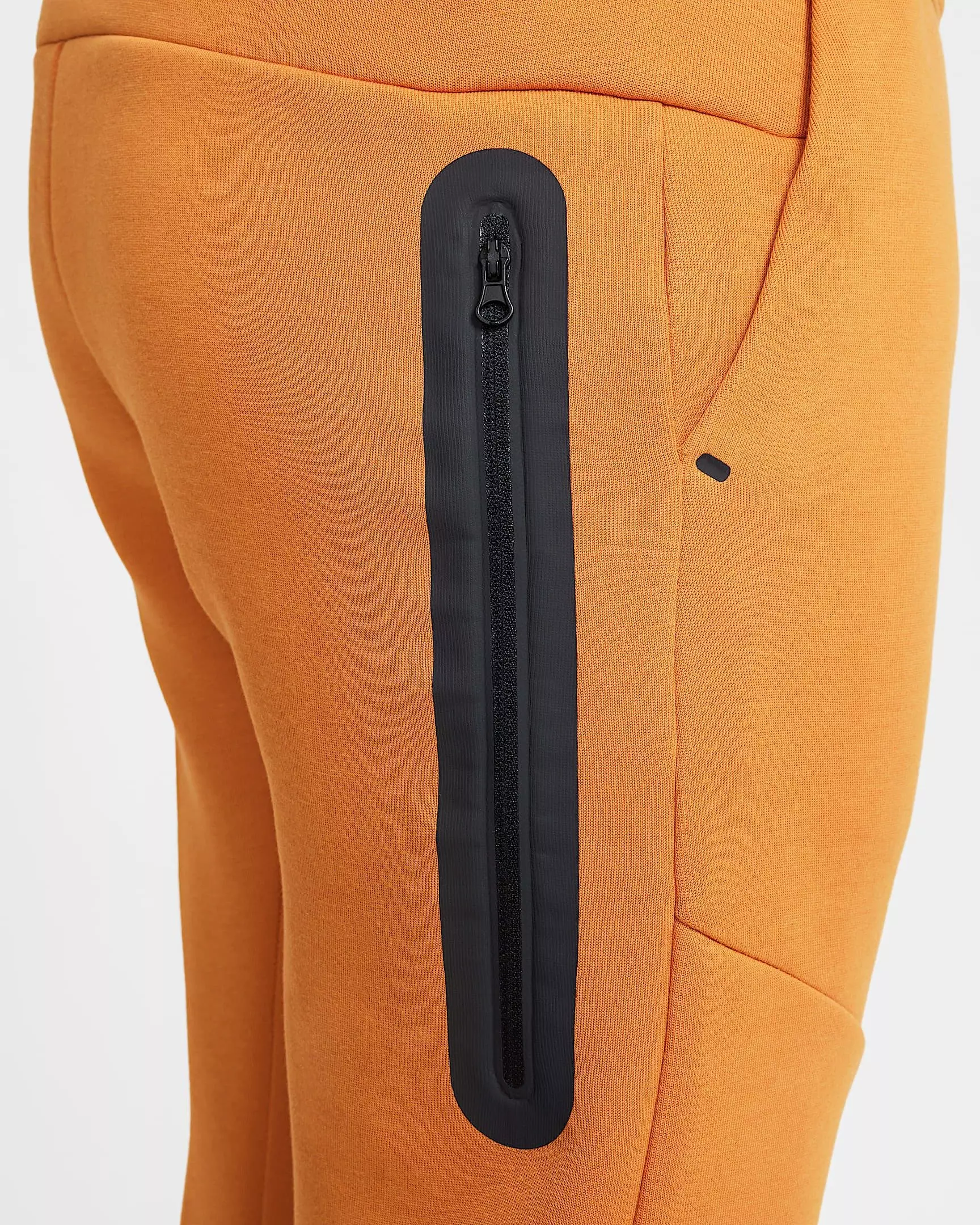 Nike Big Boys' Sportswear Tech Fleece Joggers - ORANGE