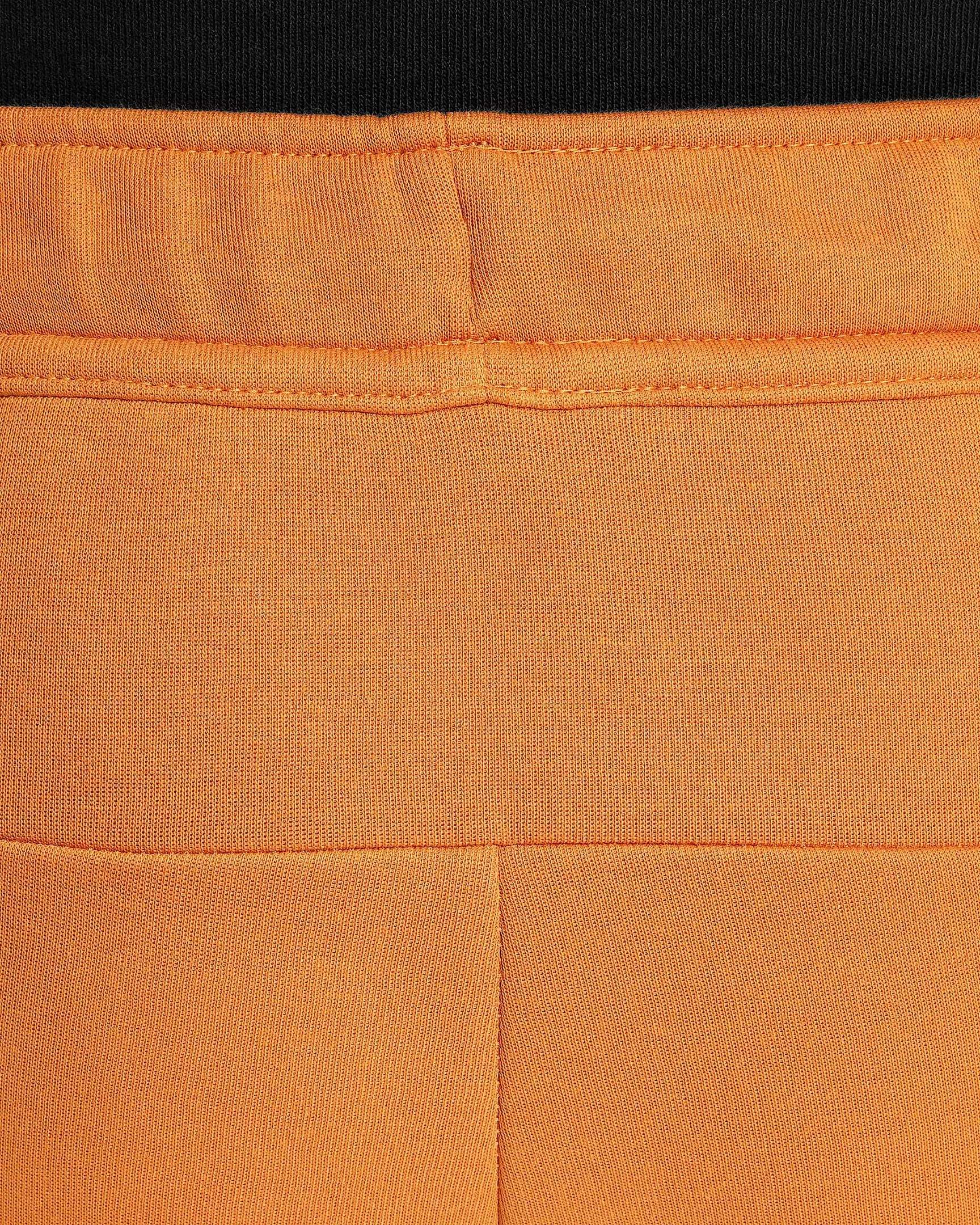 Nike Big Boys' Sportswear Tech Fleece Joggers - ORANGE