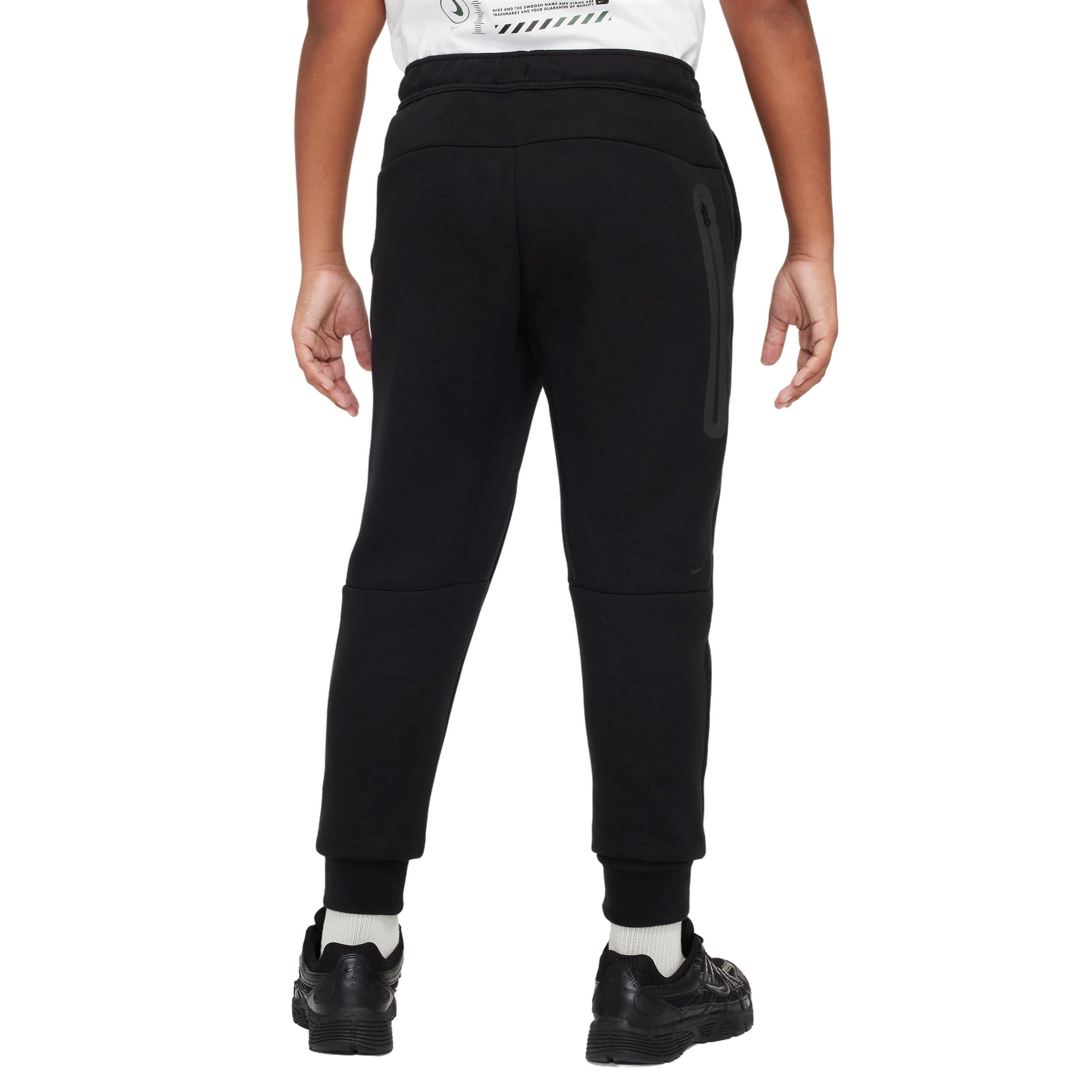 Nike Sportswear Tech Fleece Big Boys' Black Joggers