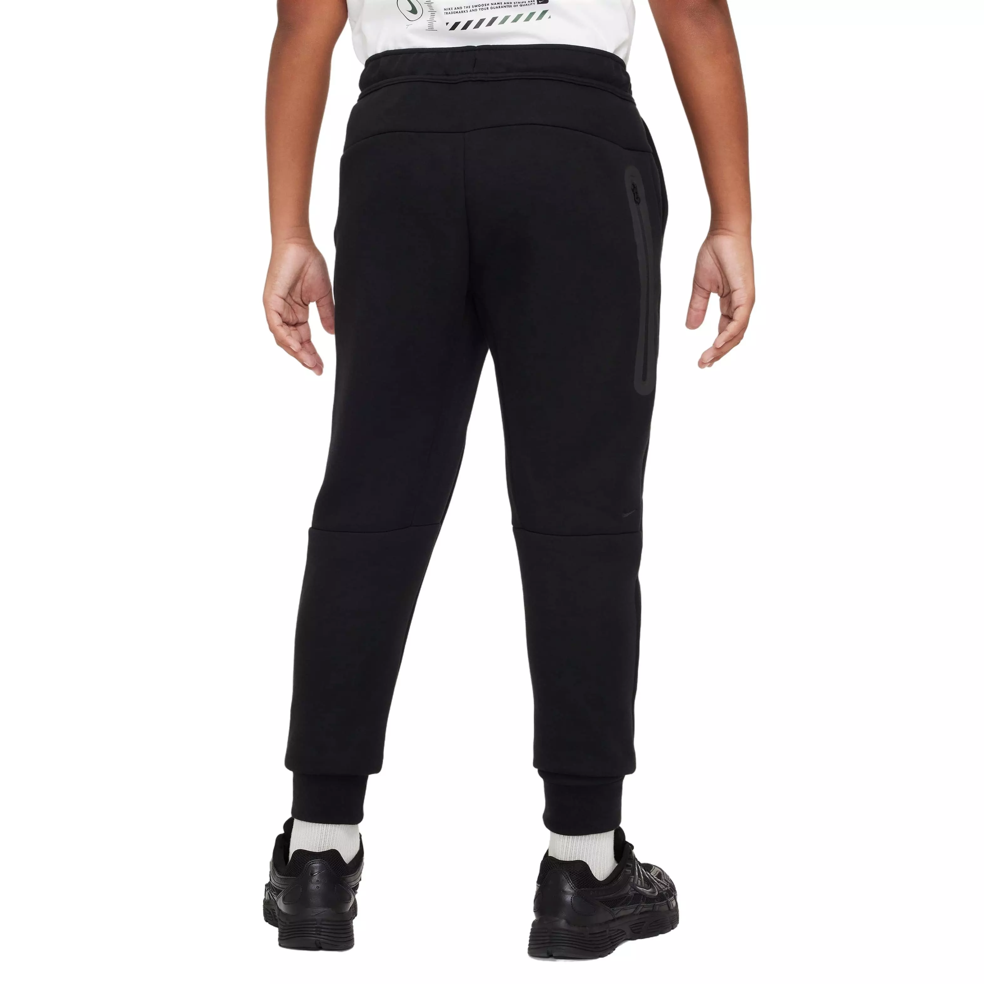 Nike Big Boys' Sportswear Tech Fleece Joggers - Black - BLACK