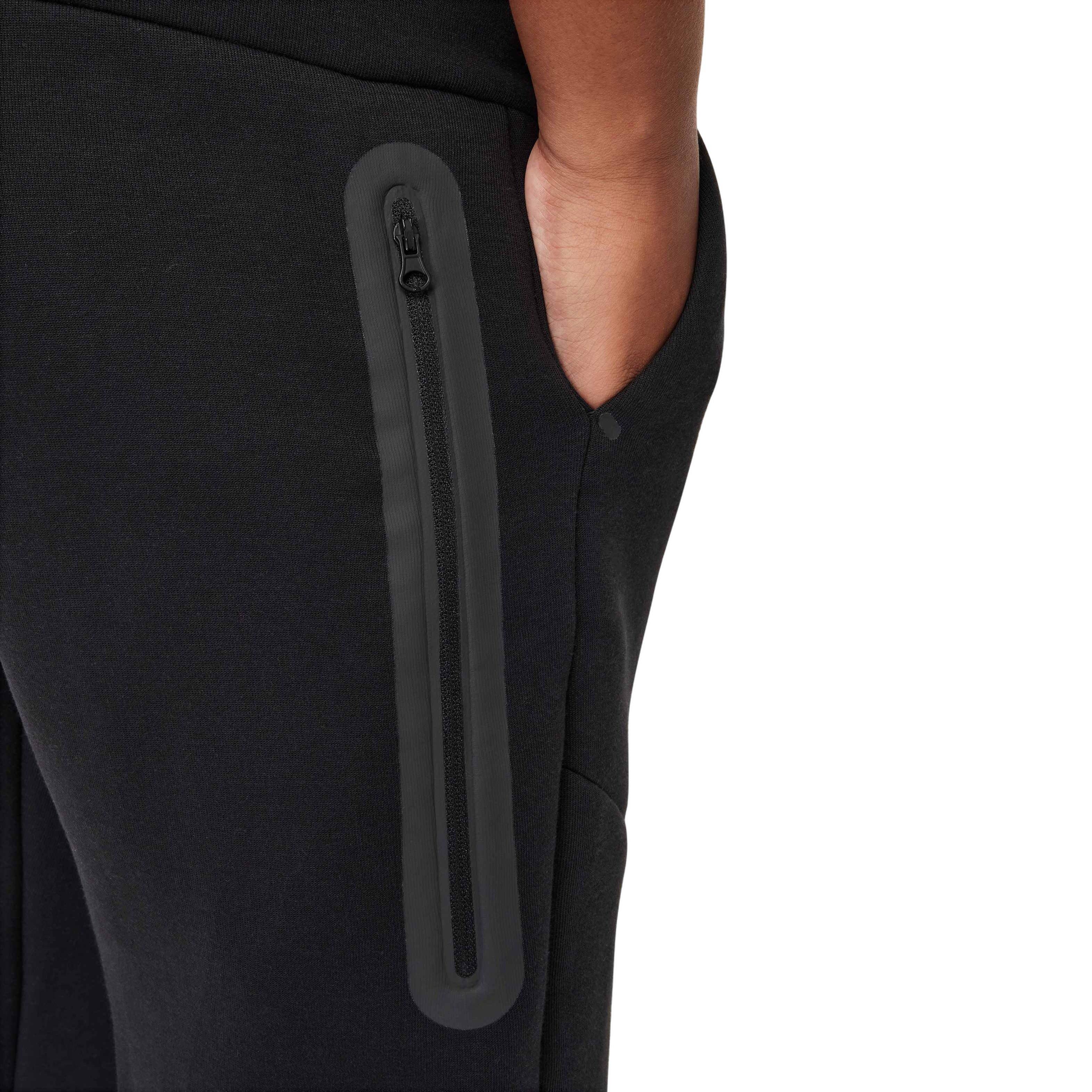 Nike Sportswear Tech Fleece Big Boys' Black Joggers