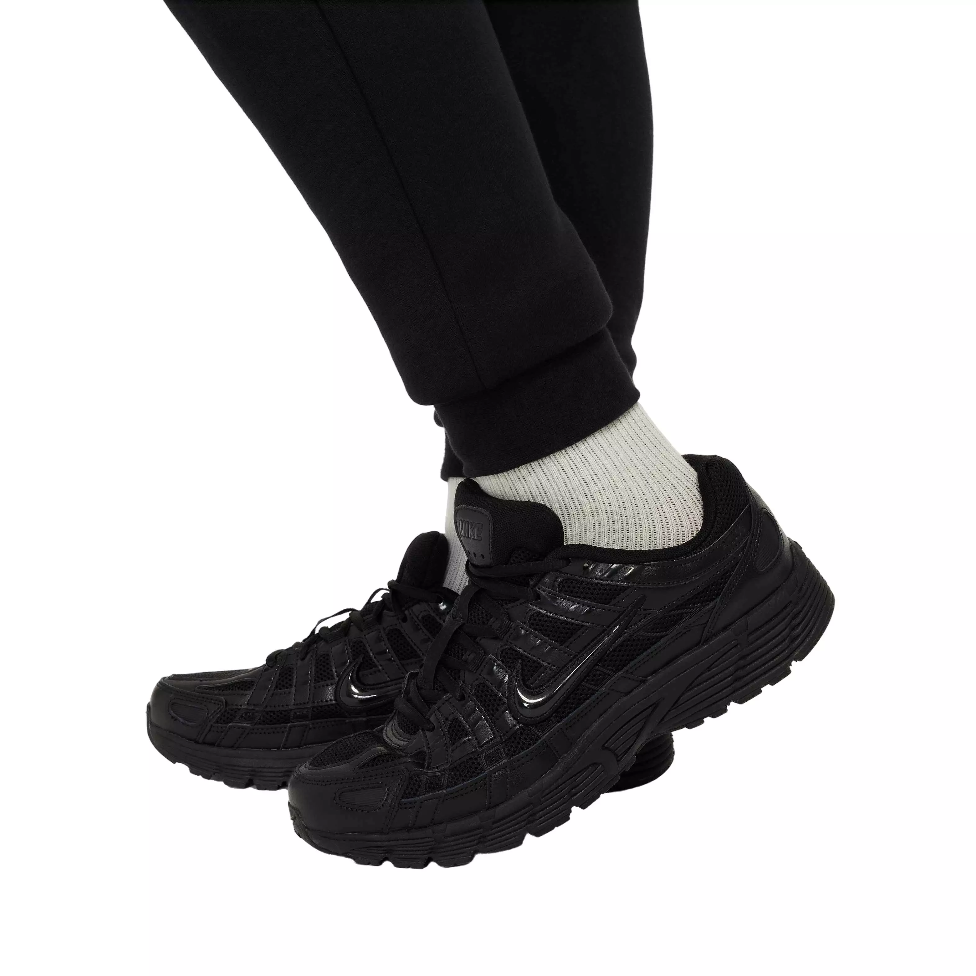 Nike Big Boys' Sportswear Tech Fleece Joggers - Black - BLACK