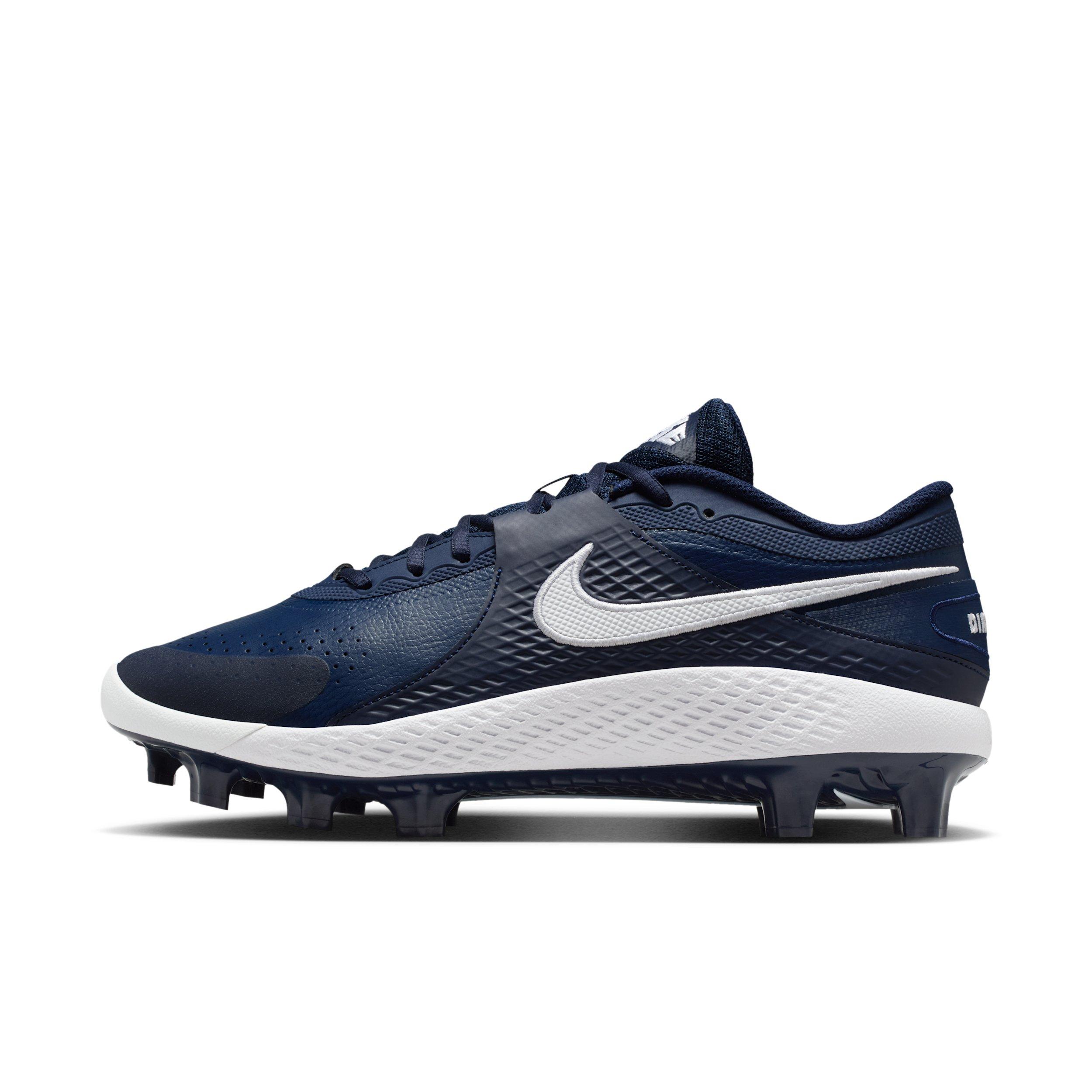 Nike Diamond Gamer MCS "College Navy/White" Men's Baseball Cleat - NAVY/WHITE