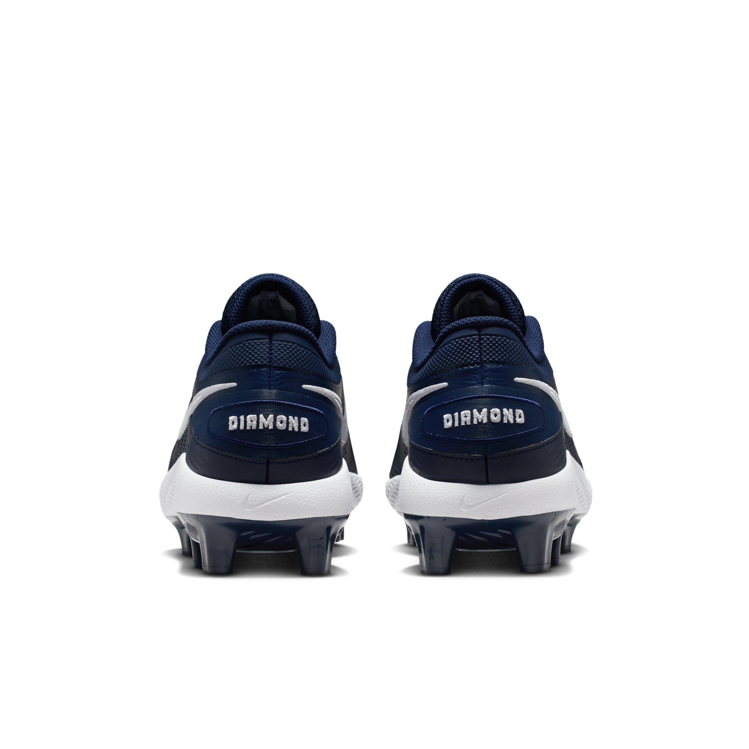 Nike Diamond Gamer MCS "College Navy/White" Men's Baseball Cleat - NAVY/WHITE