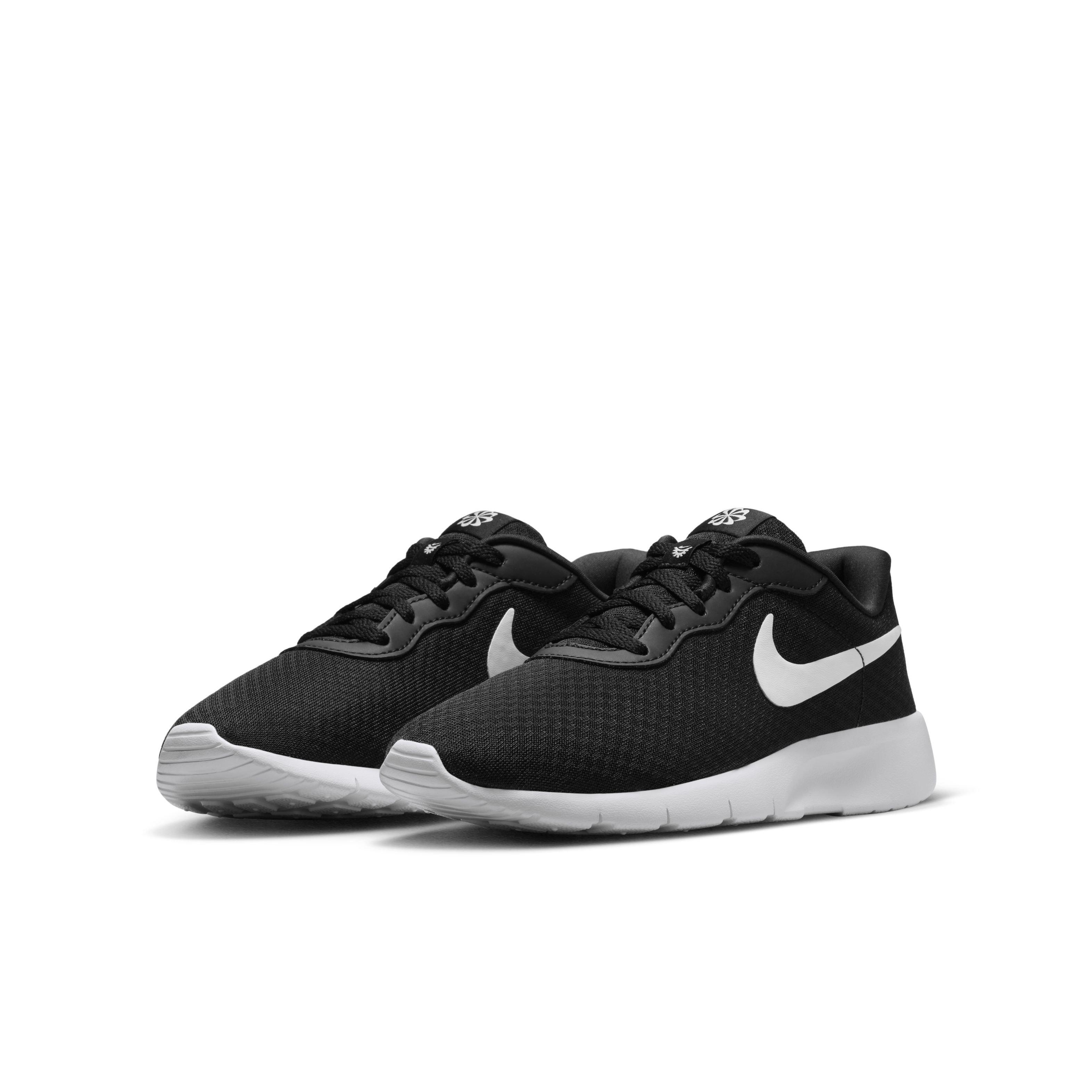 Nike Tanjun EasyOn Grade School Boys' "Black/White/White" Shoe