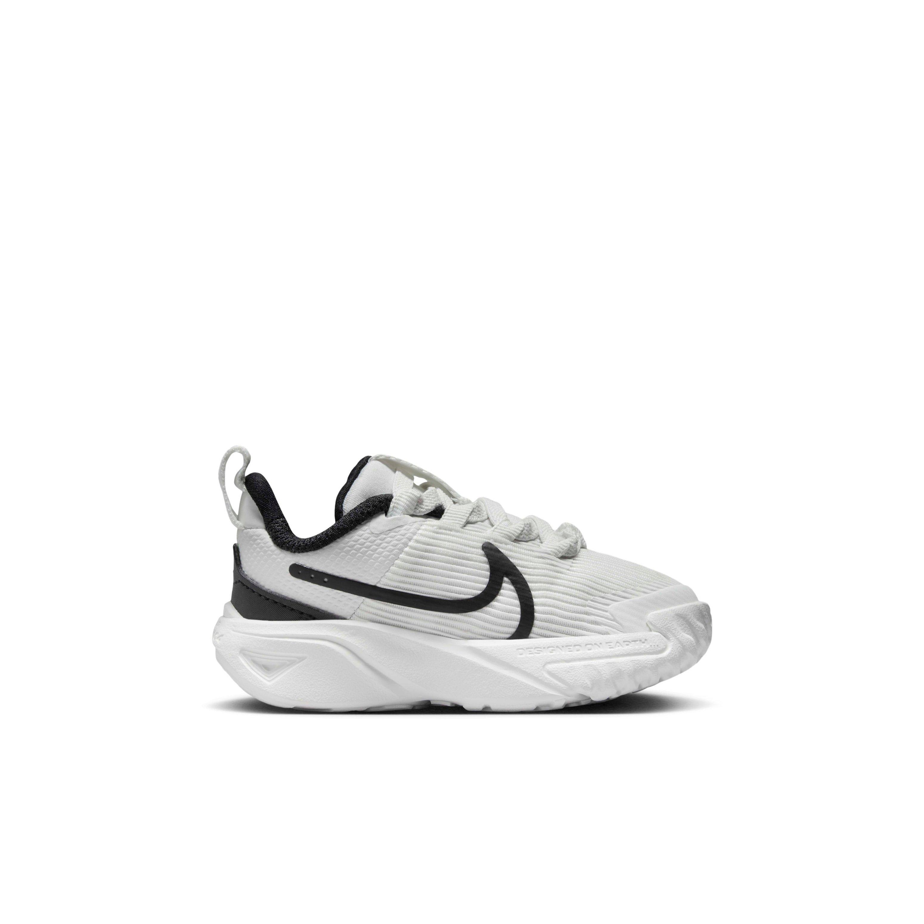 Nike Star Runner 4 "Summit White/Barely Volt/White/Black" Infant Boys' Running Shoe - WHITE/VOLT/WHITE/BLACK Thumbnail View 1