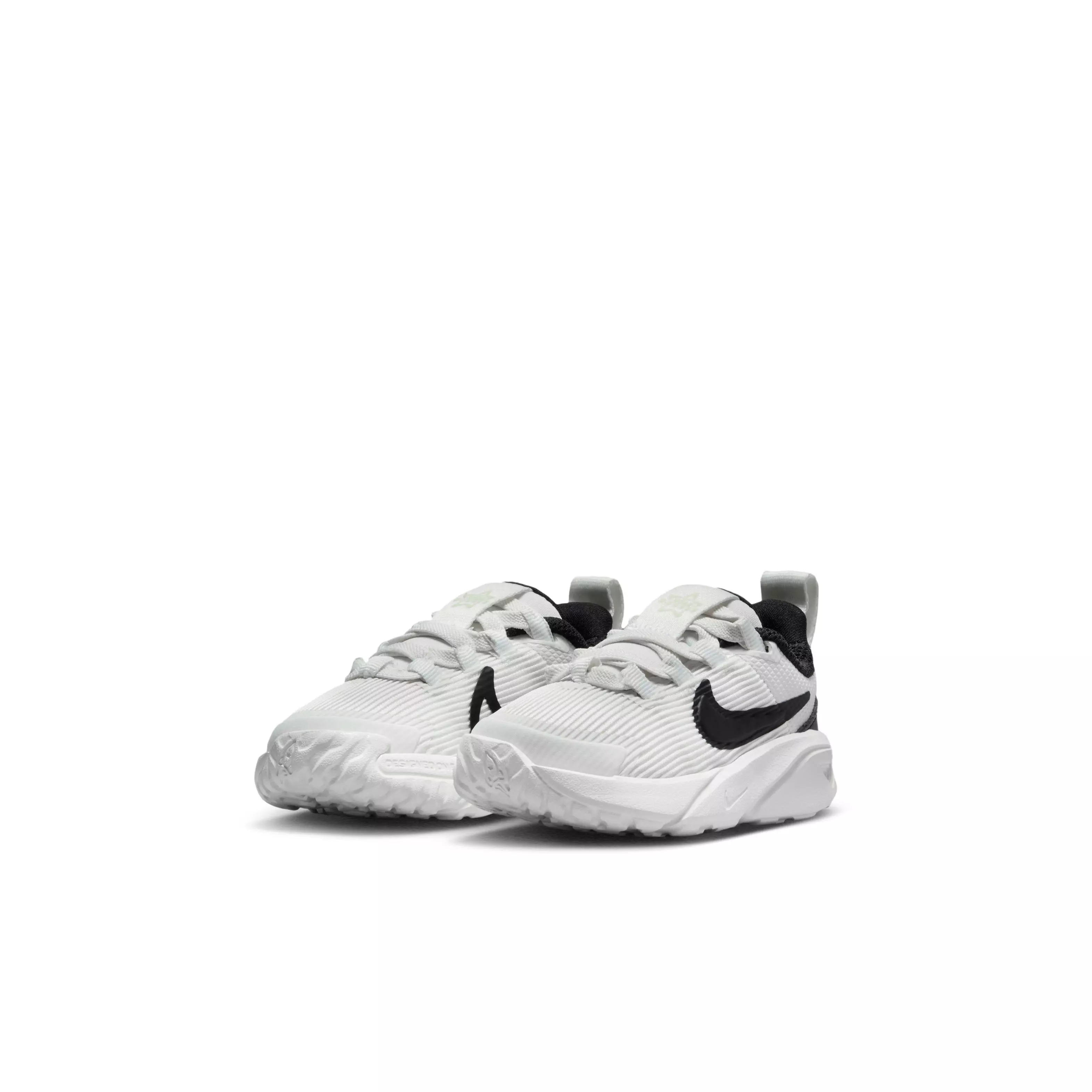 Nike Star Runner 4 "Summit White/Barely Volt/White/Black" Infant Boys' Running Shoe - WHITE/VOLT/WHITE/BLACK