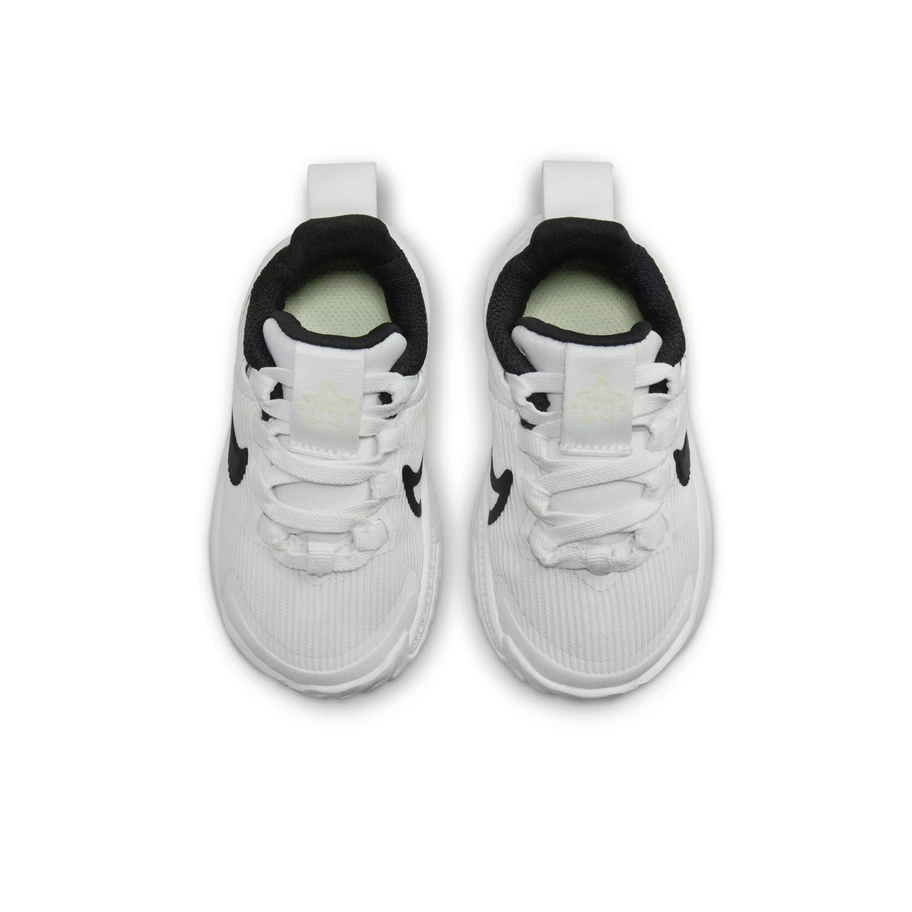 Nike Star Runner 4 "Summit White/Barely Volt/White/Black" Infant Boys' Running Shoe - WHITE/VOLT/WHITE/BLACK
