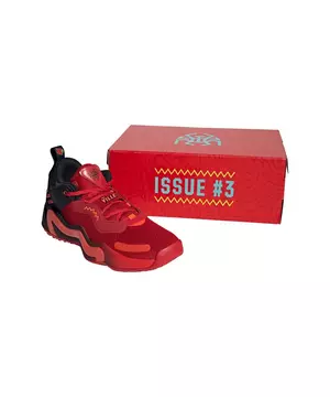 ADIDAS BOUNCE D.O.N. ISSUE #1 LOUISVILLE CARDINALS TEAM ISSUED PE