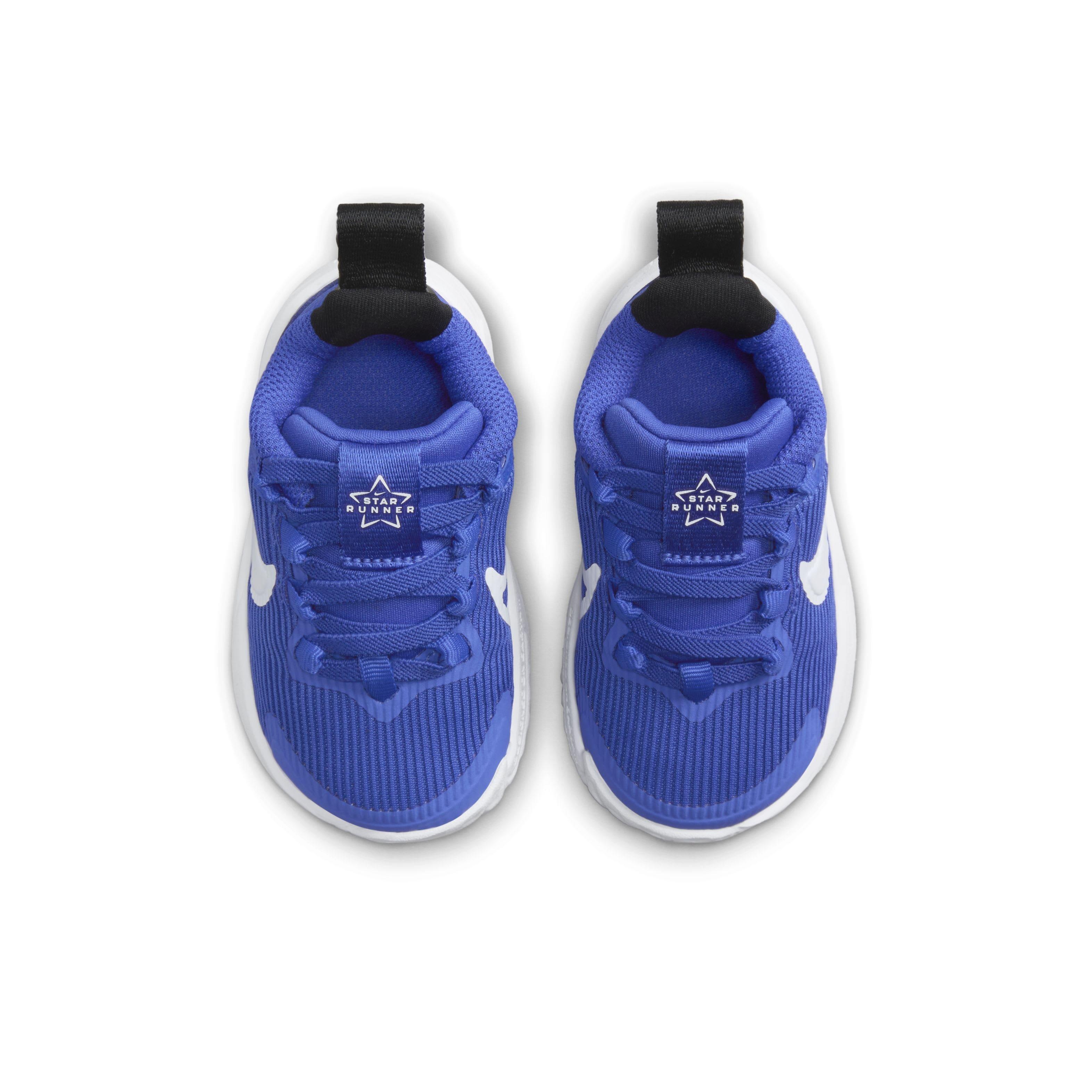 Nike Star Runner 4 Infant Boys' "Hyper Royal/Black/White/White" Running Shoe