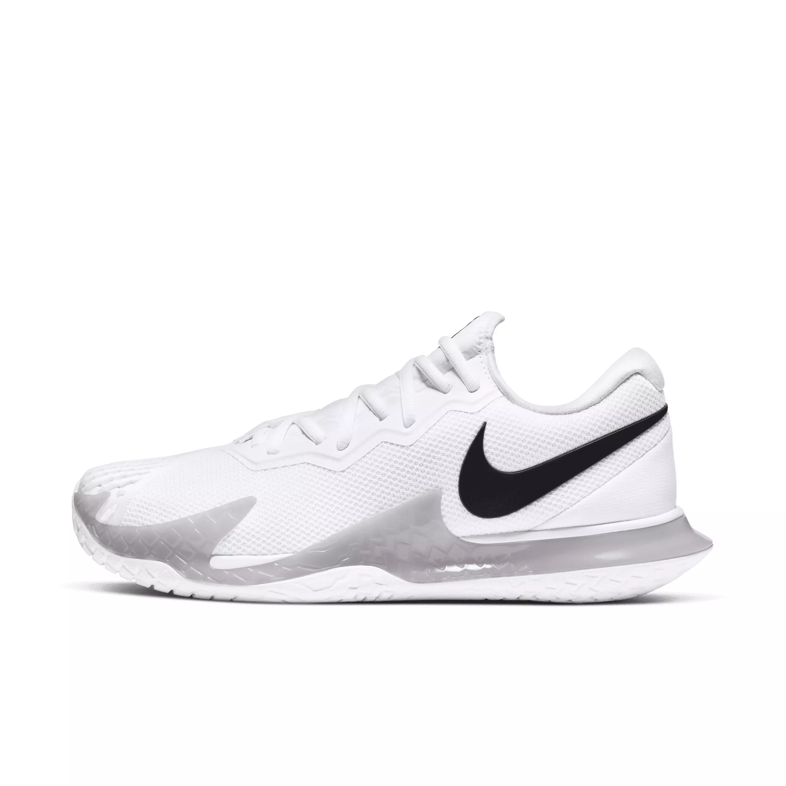 Nike Court Air Zoom Vapor Cage 4 Hard Court "White/Grey Fog/Black" Men's Tennis Shoe - WHITE/GREY/BLACK
