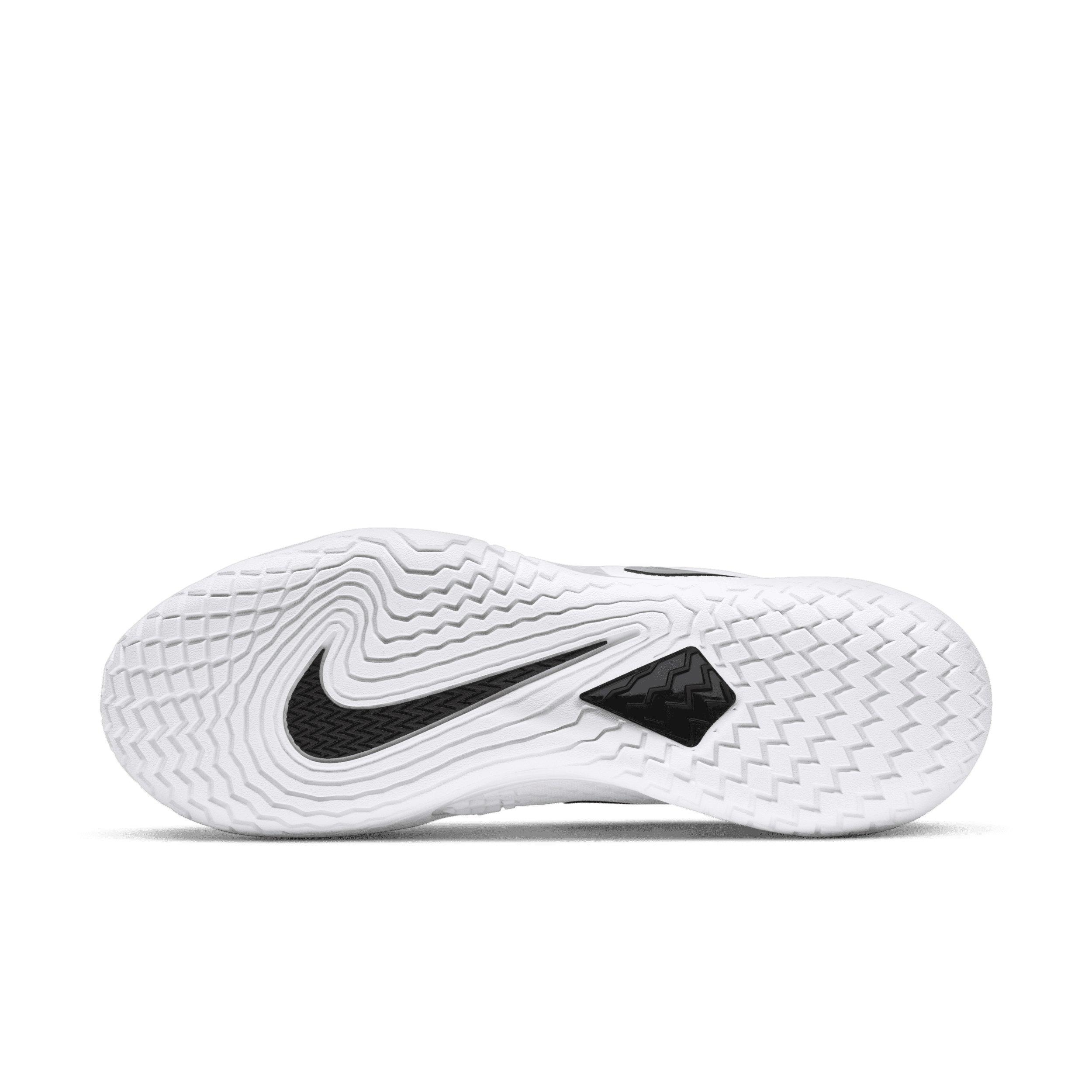Nike Court Air Zoom Vapor Cage 4 Hard Court "White/Grey Fog/Black" Men's Tennis Shoe - WHITE/GREY/BLACK