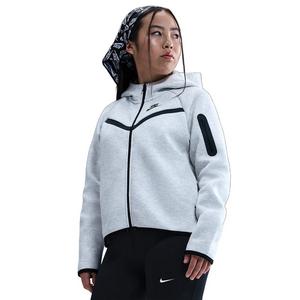 Nike Big Girls' Sportswear Fleece Tech FZ Long-Sleeve Jacket